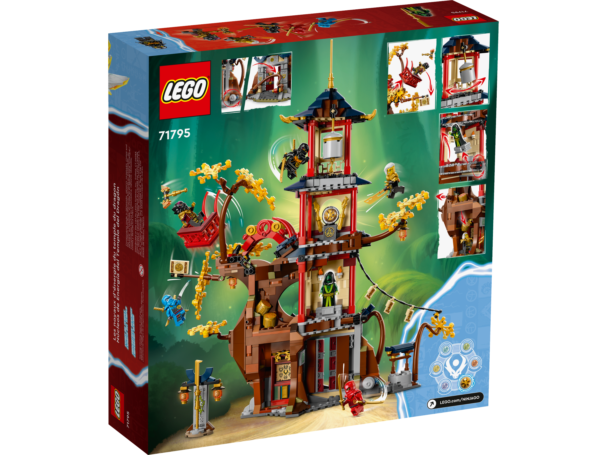 Temple of the Energy 71795 | NINJAGO® | Buy online at the Official Shop US