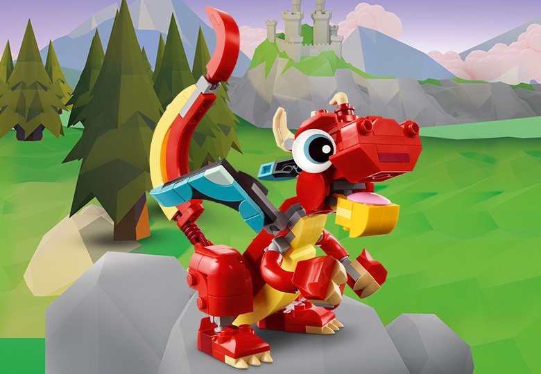 Lego creator online dragon