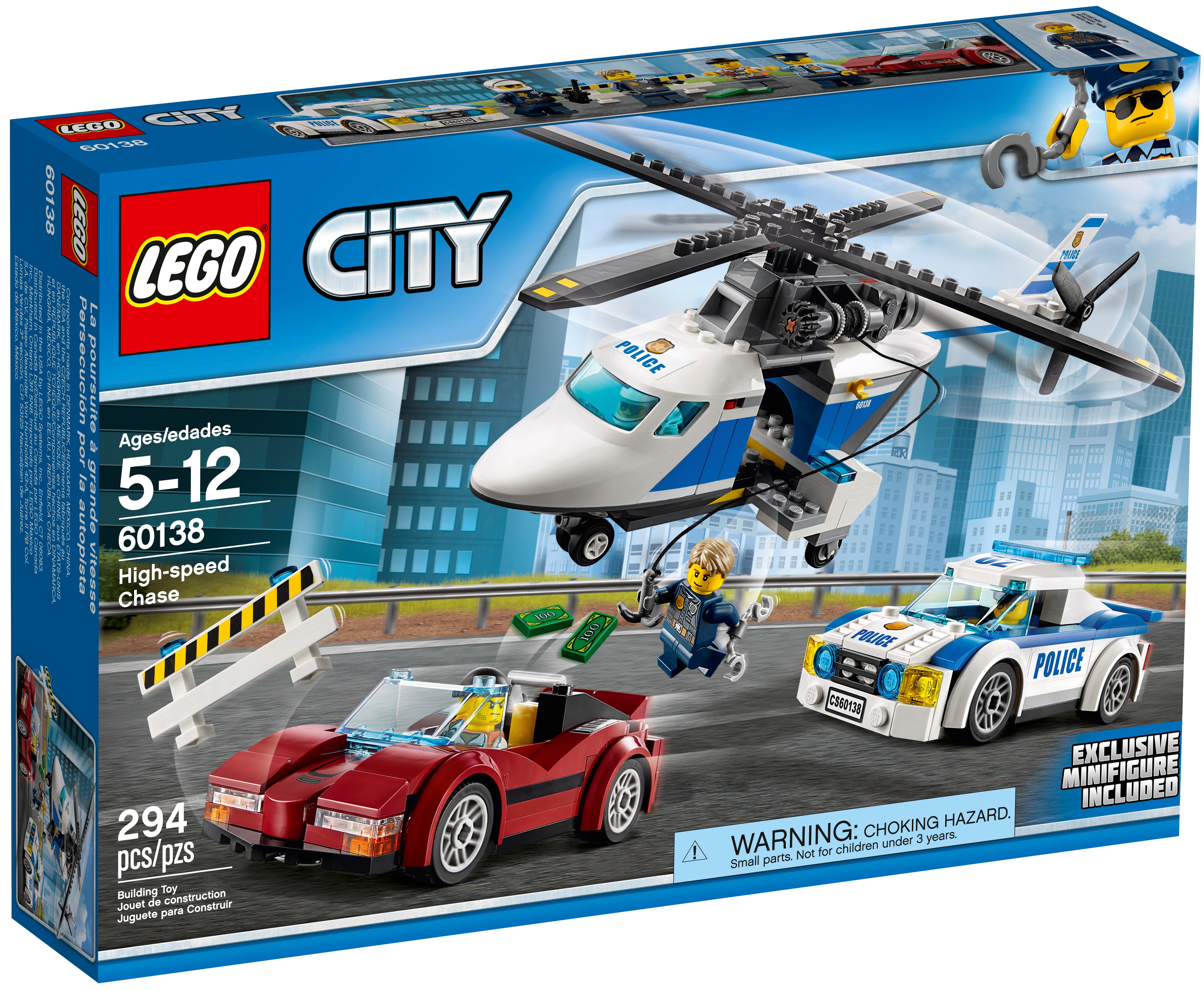lego police helicopter 60138