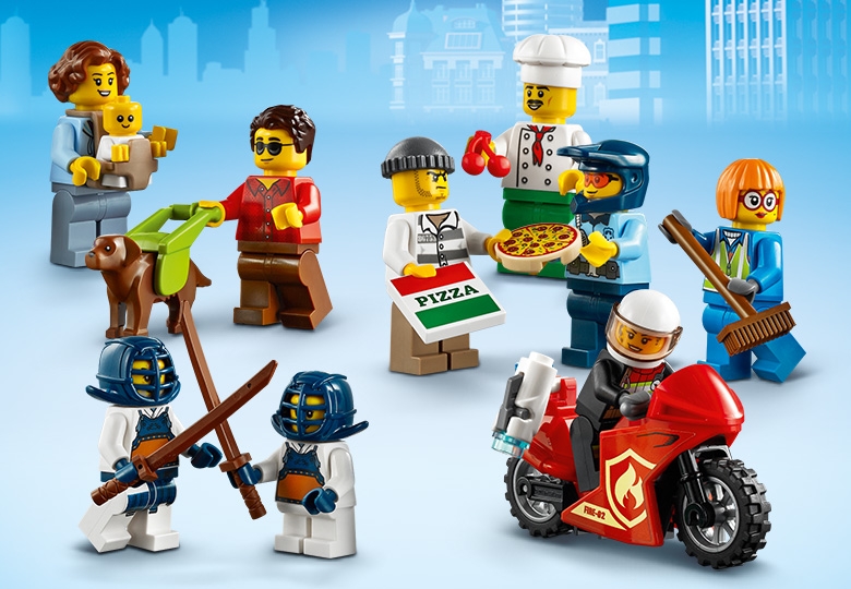 Lego city hot sale city center