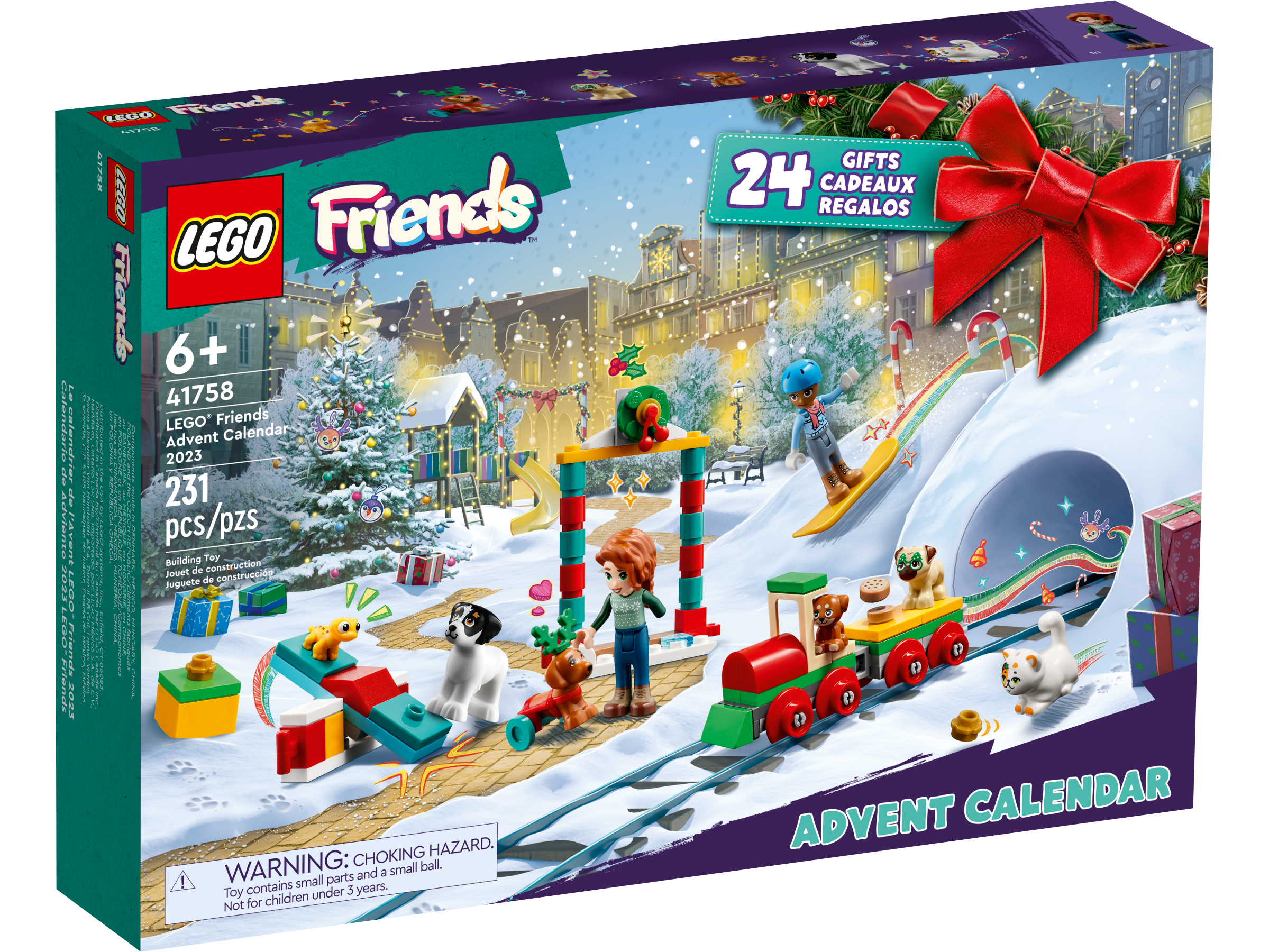 Friends Le calendrier de l'Avent – Lego : Ensemble blocs et construction
