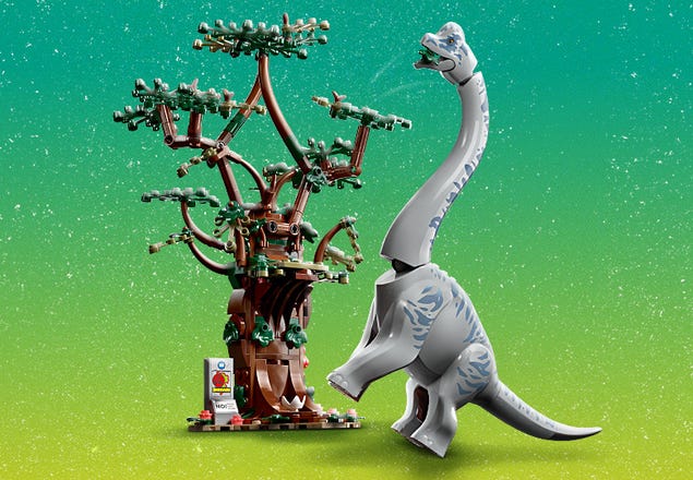 Lego 76960 Monde jurassique, La découverte du brachiosaure, 9 ans et plus