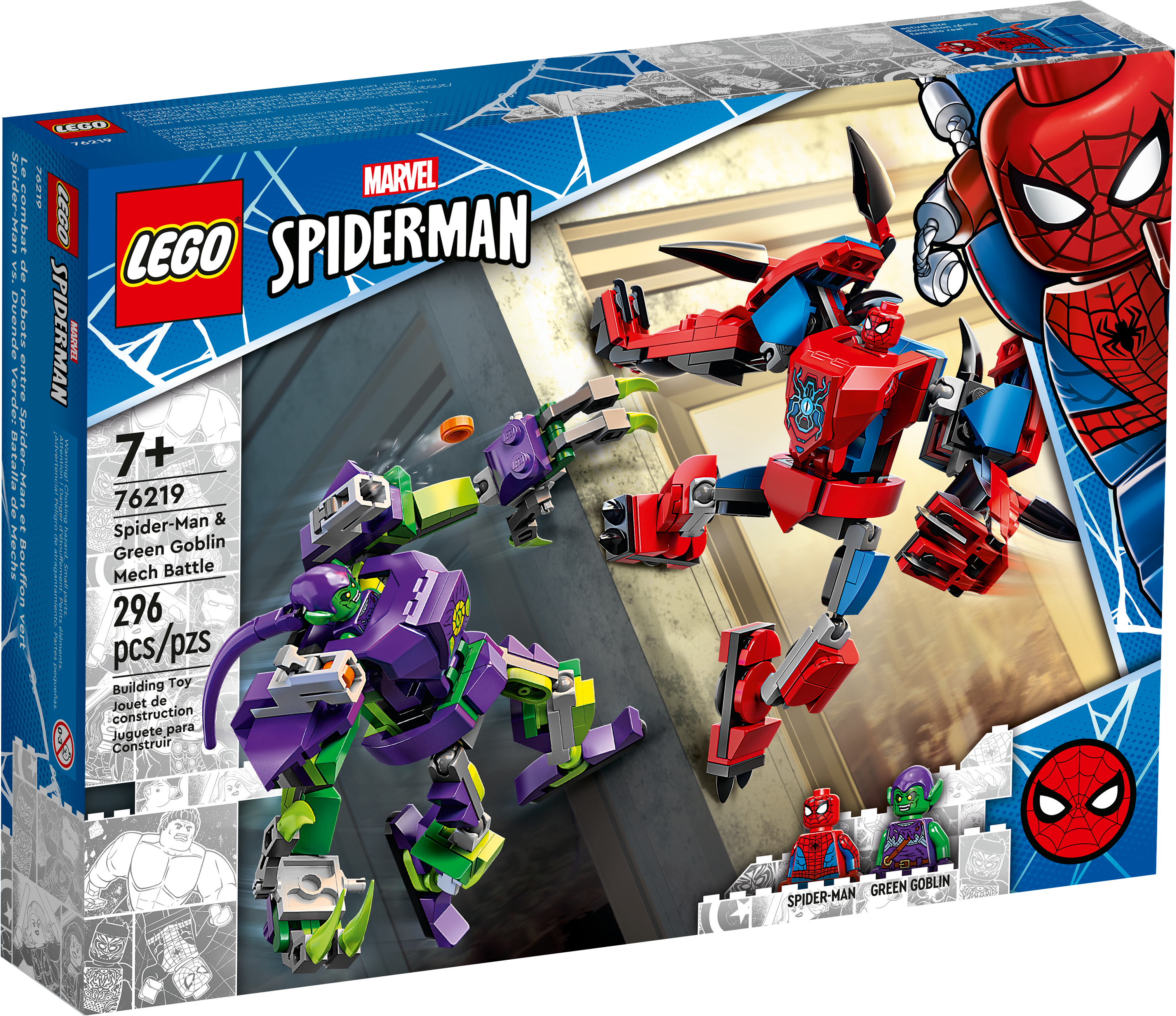 Total 51+ imagen lego spiderman and green goblin