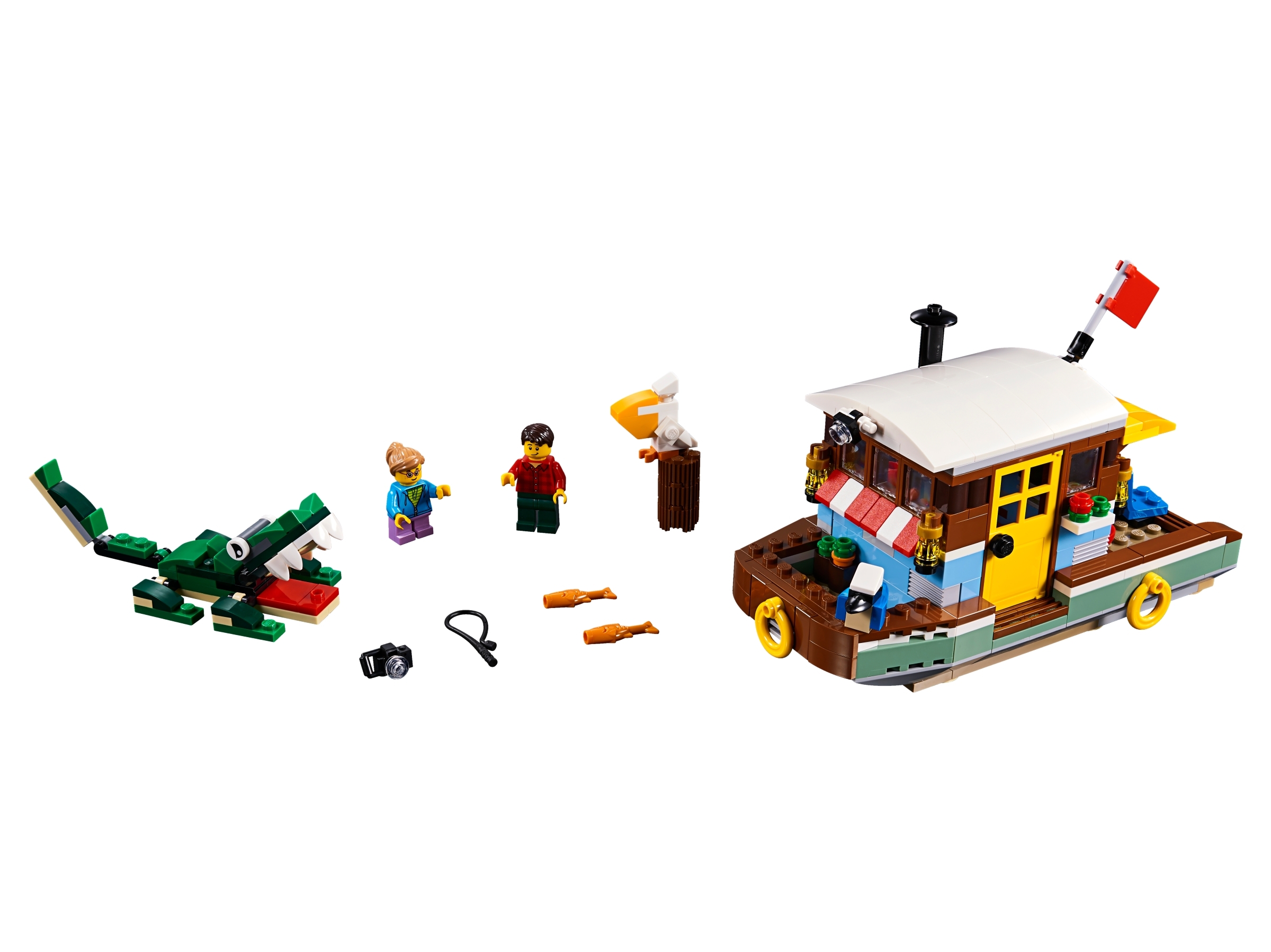 lego creator riverside houseboat 31093