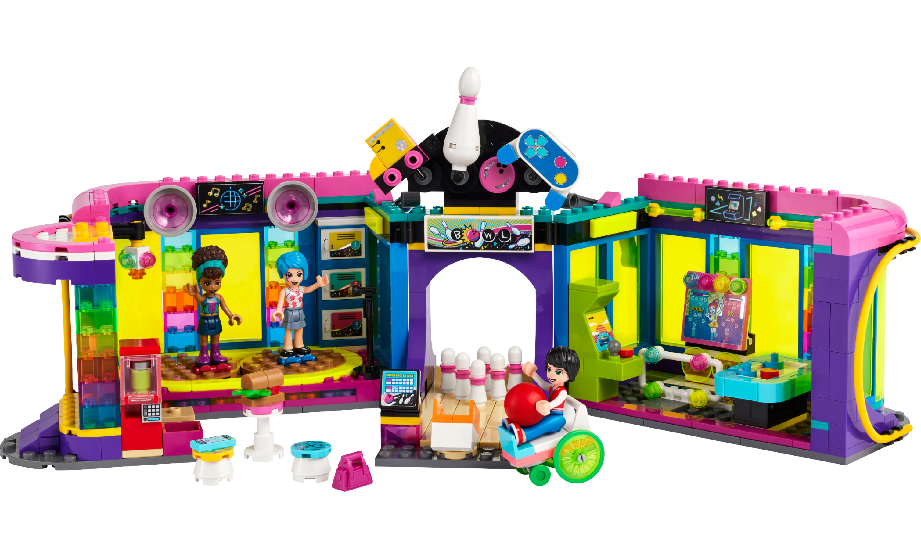 Roller Disco Arcade 41708 | Friends | Buy online at the Official LEGO® Shop  GB