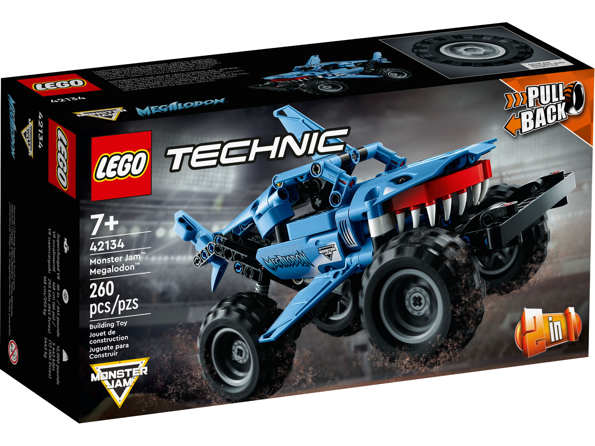 Monster Megalodon™ | Technic™ | online at the Official LEGO® Shop US