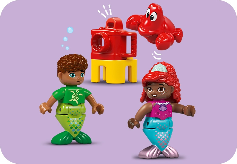 Ariel's Magical Underwater Palace 10435 | DUPLO® | Buy online at the  Official LEGO® Shop US