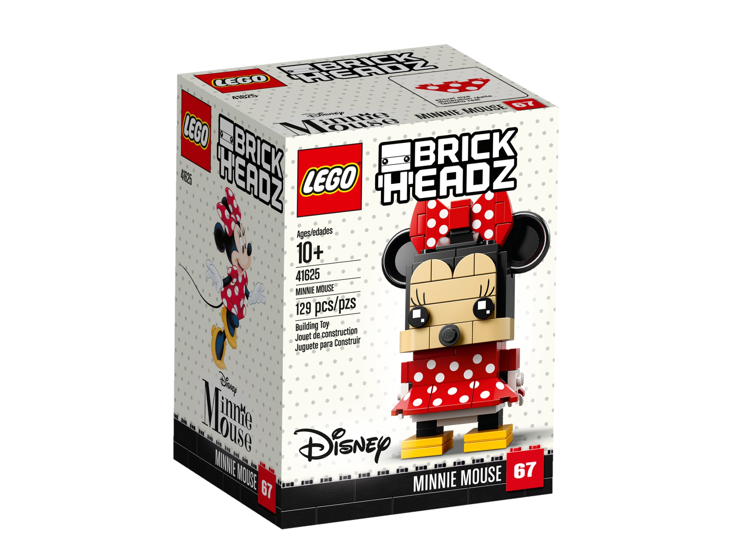 Minnie Mouse 41625 | BrickHeadz Buy online at the Official LEGO® Shop AU