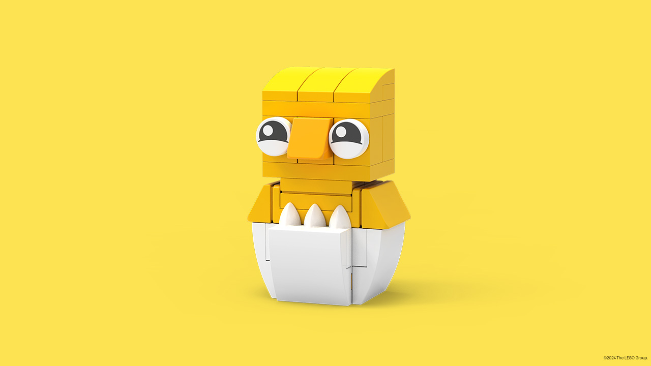 Lego brickheadz 2025 easter chick