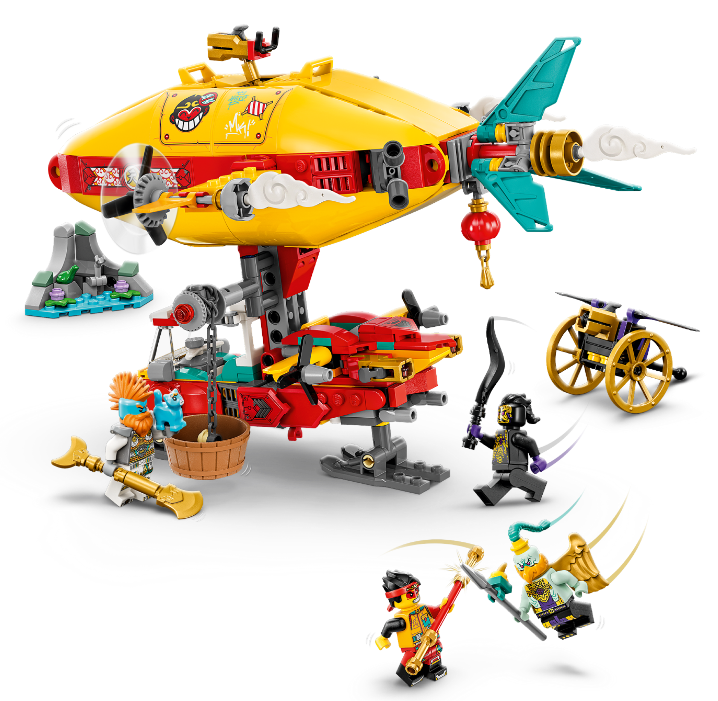 Lego monkie kid ship hot sale