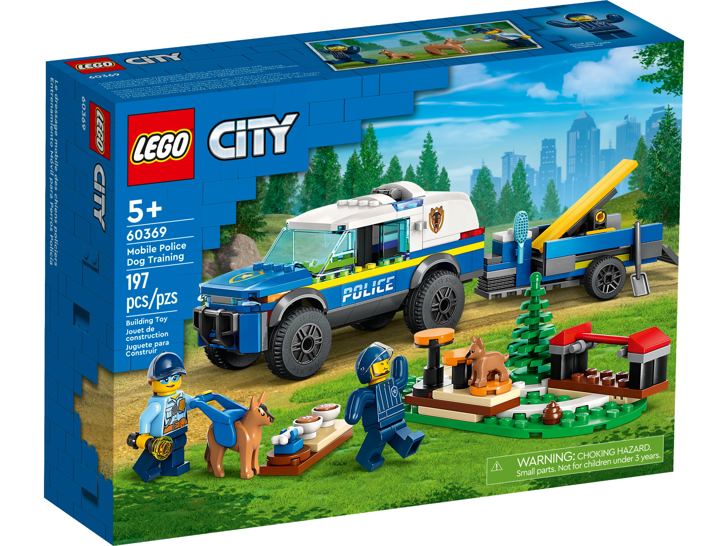 Buy online Training LEGO® 60369 Shop | Mobile at Police the | Dog US Official City