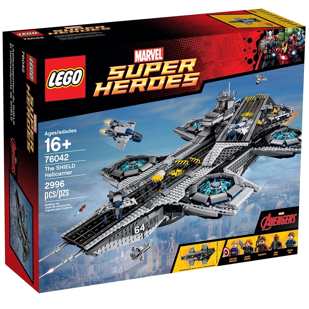 The SHIELD Helicarrier | Marvel | Buy online at the Official LEGO® US