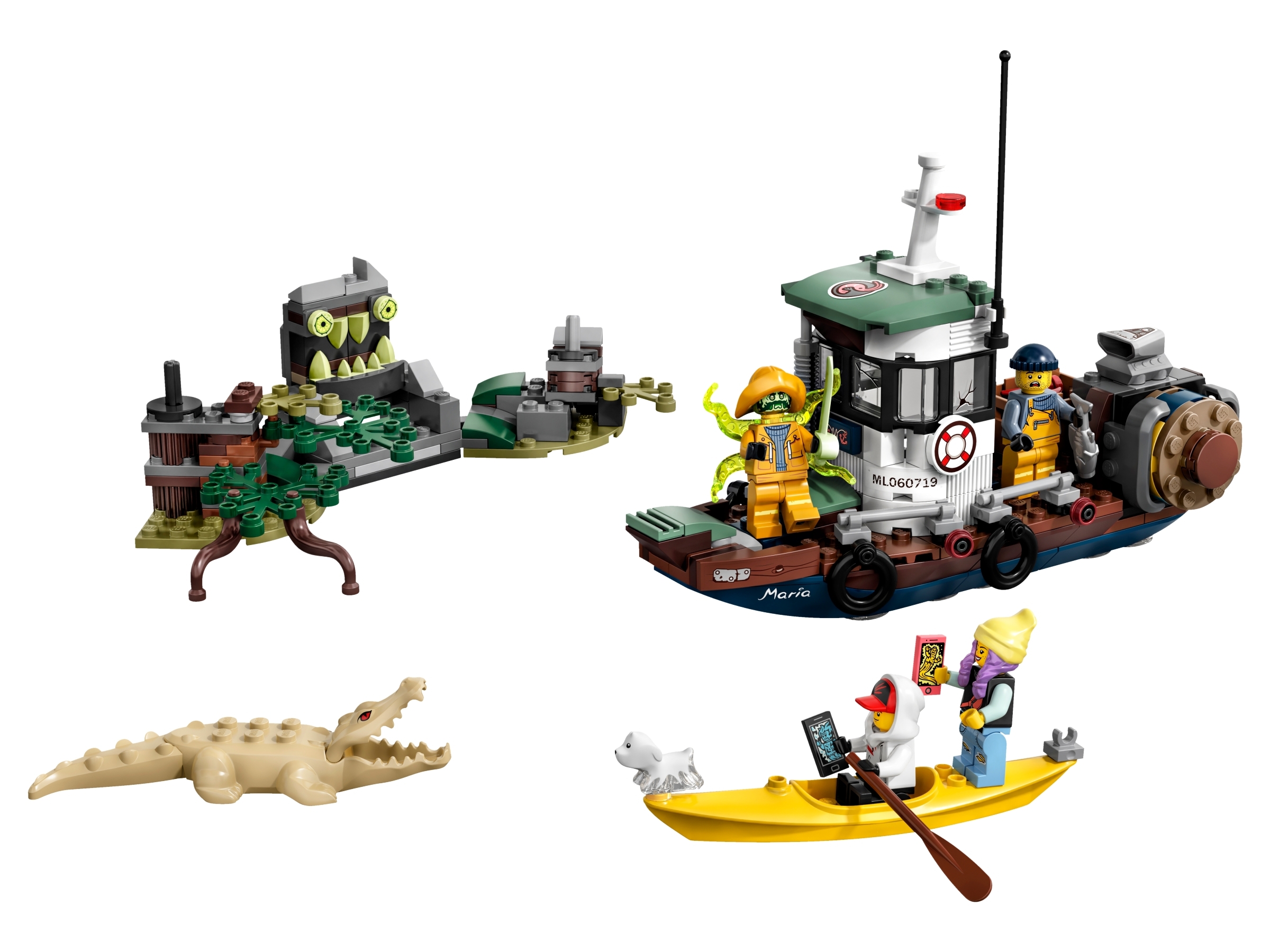 Wrecked Shrimp Boat 70419 | Hidden Side | Buy online at the Official LEGO®  Shop US