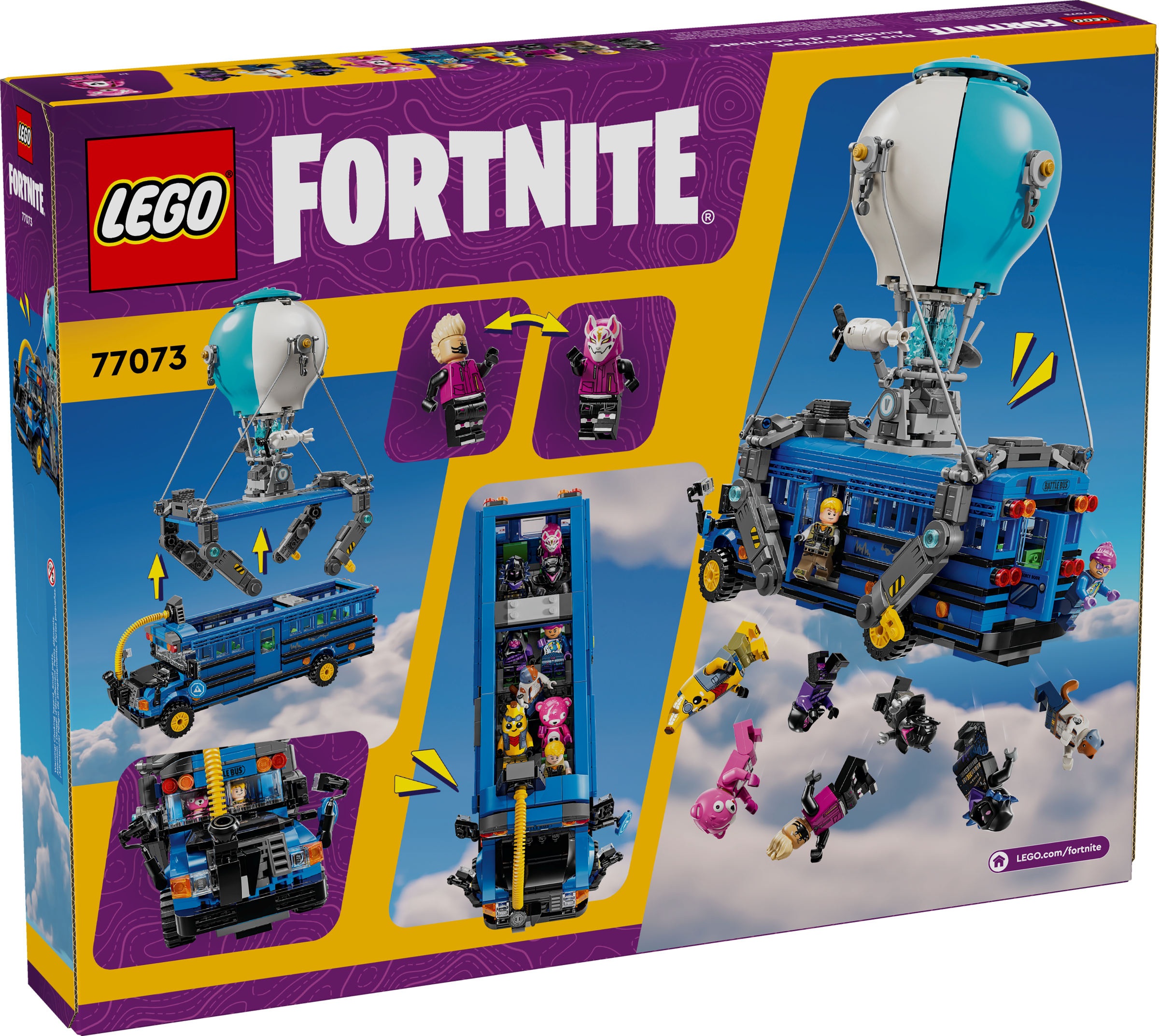 Battle Bus 77073 | LEGO® Fortnite | Buy online at the Official LEGO® Shop US