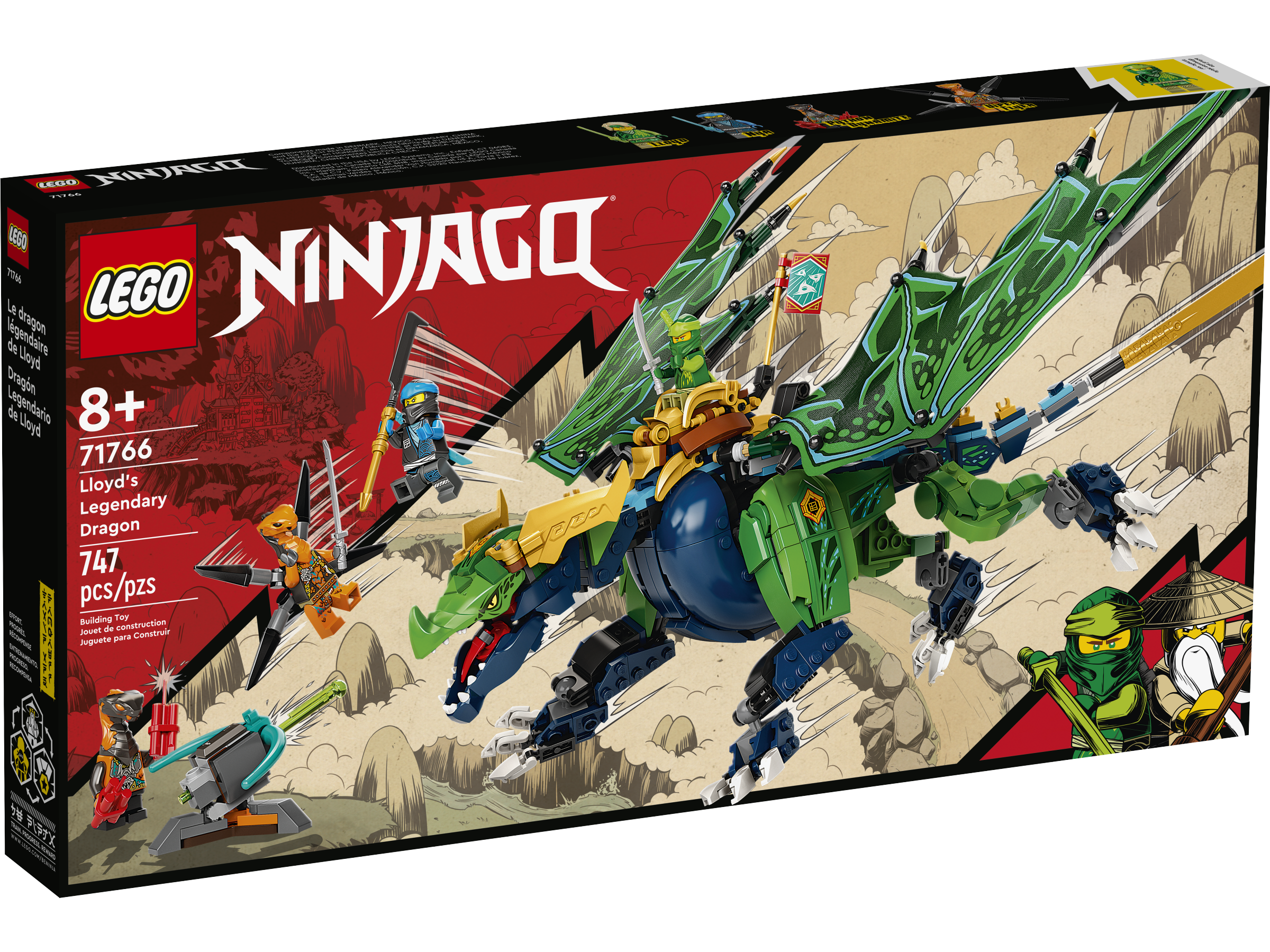 Lego 71766 Ninjago Lloyd's Legendary Dragon