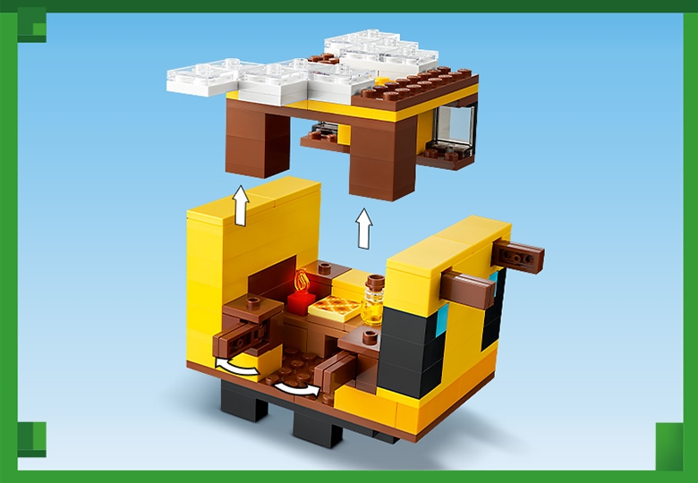 Lego best sale minecraft beehive