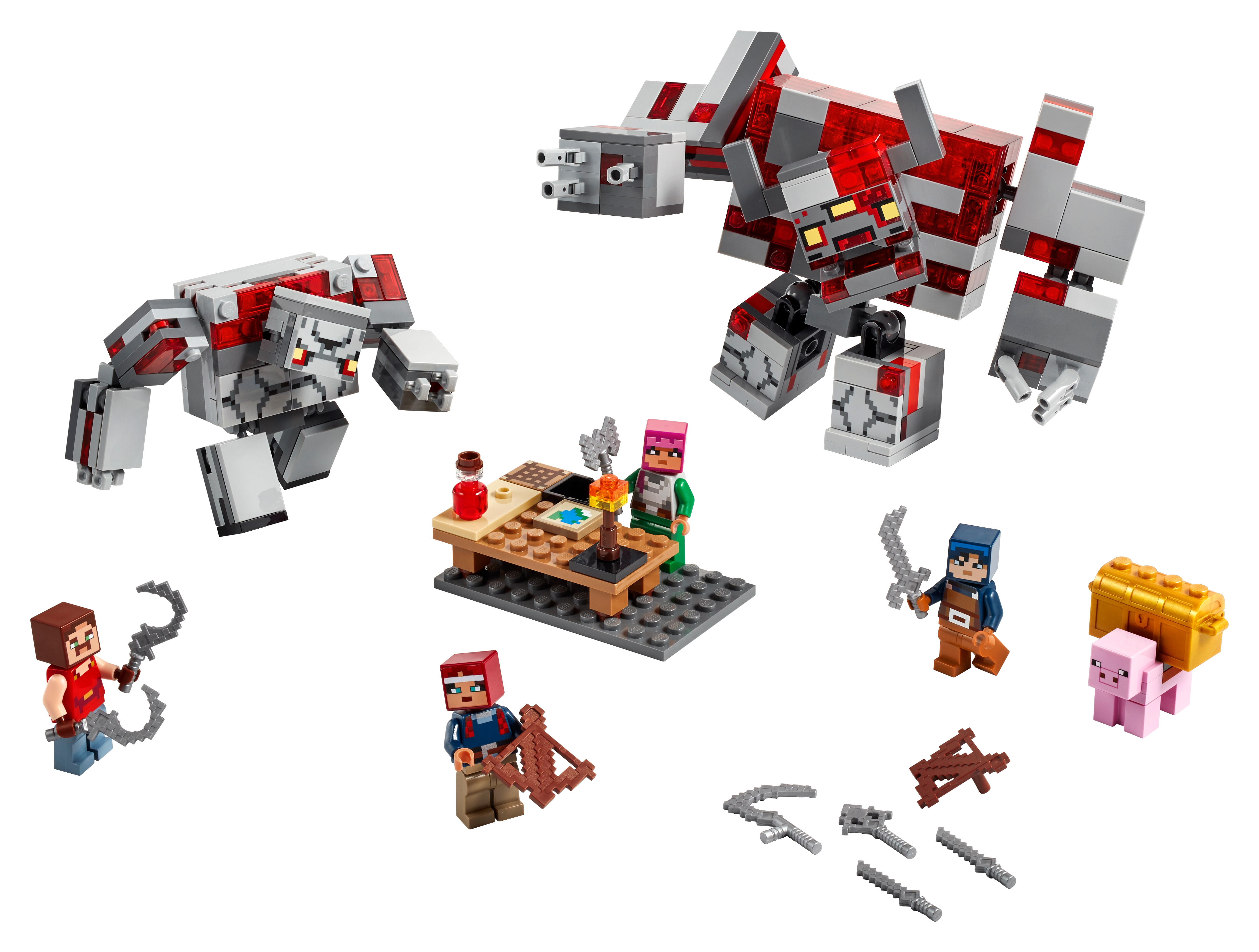 The Redstone Battle Minecraft Buy Online At The Official Lego Shop Us
