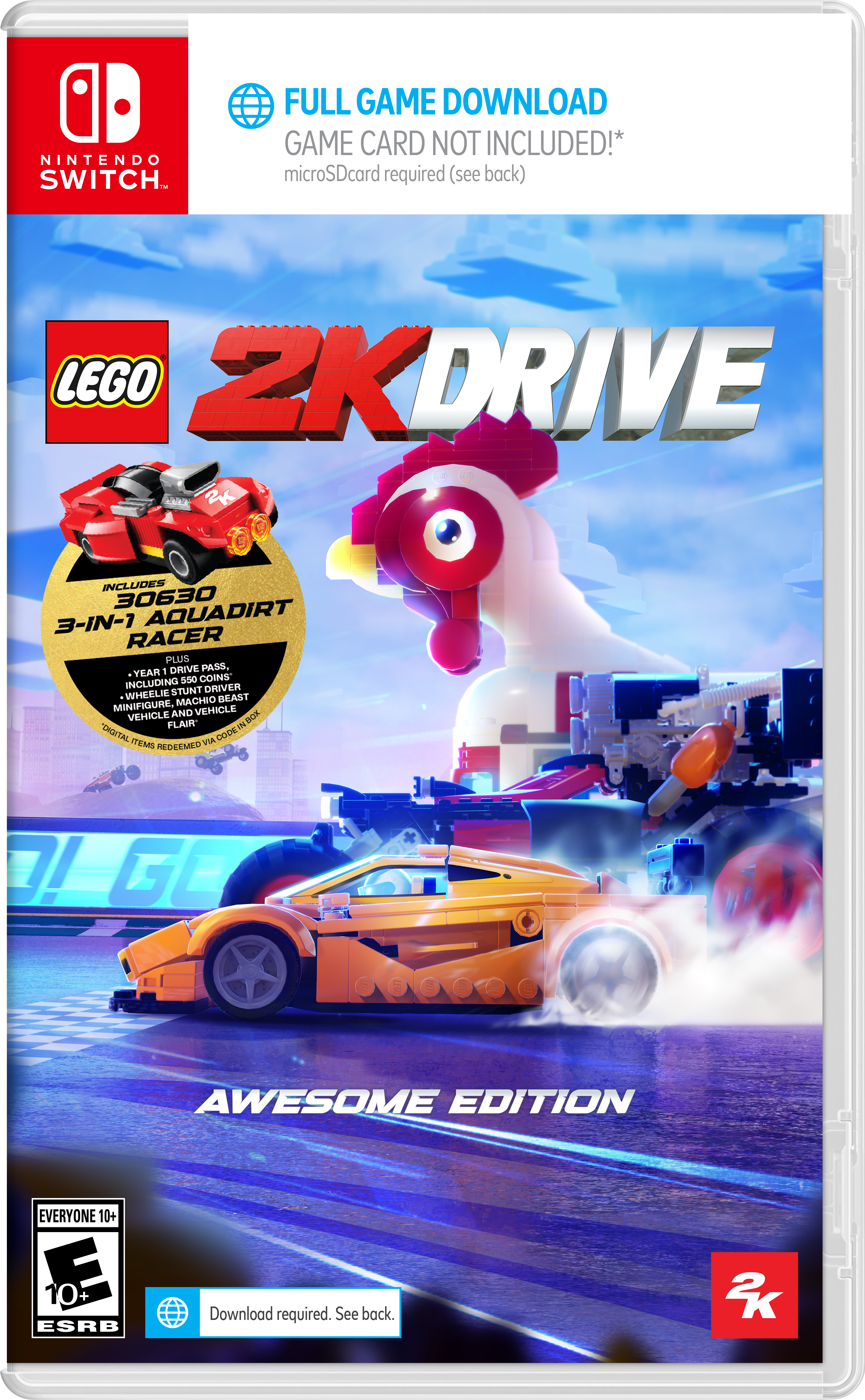Is LEGO 2K Drive Split-Screen Local Multiplayer?