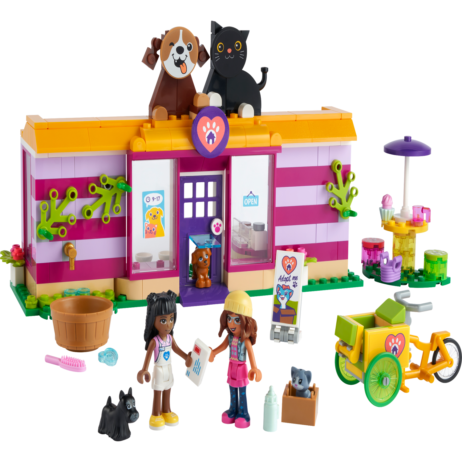 Adoption Friends online 41699 LEGO® US the Official Pet | Café at Shop | Buy