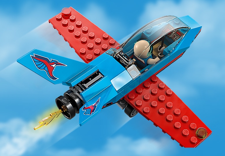 Stunt Plane 60323 | City | Buy online at the Official LEGO® Shop GB