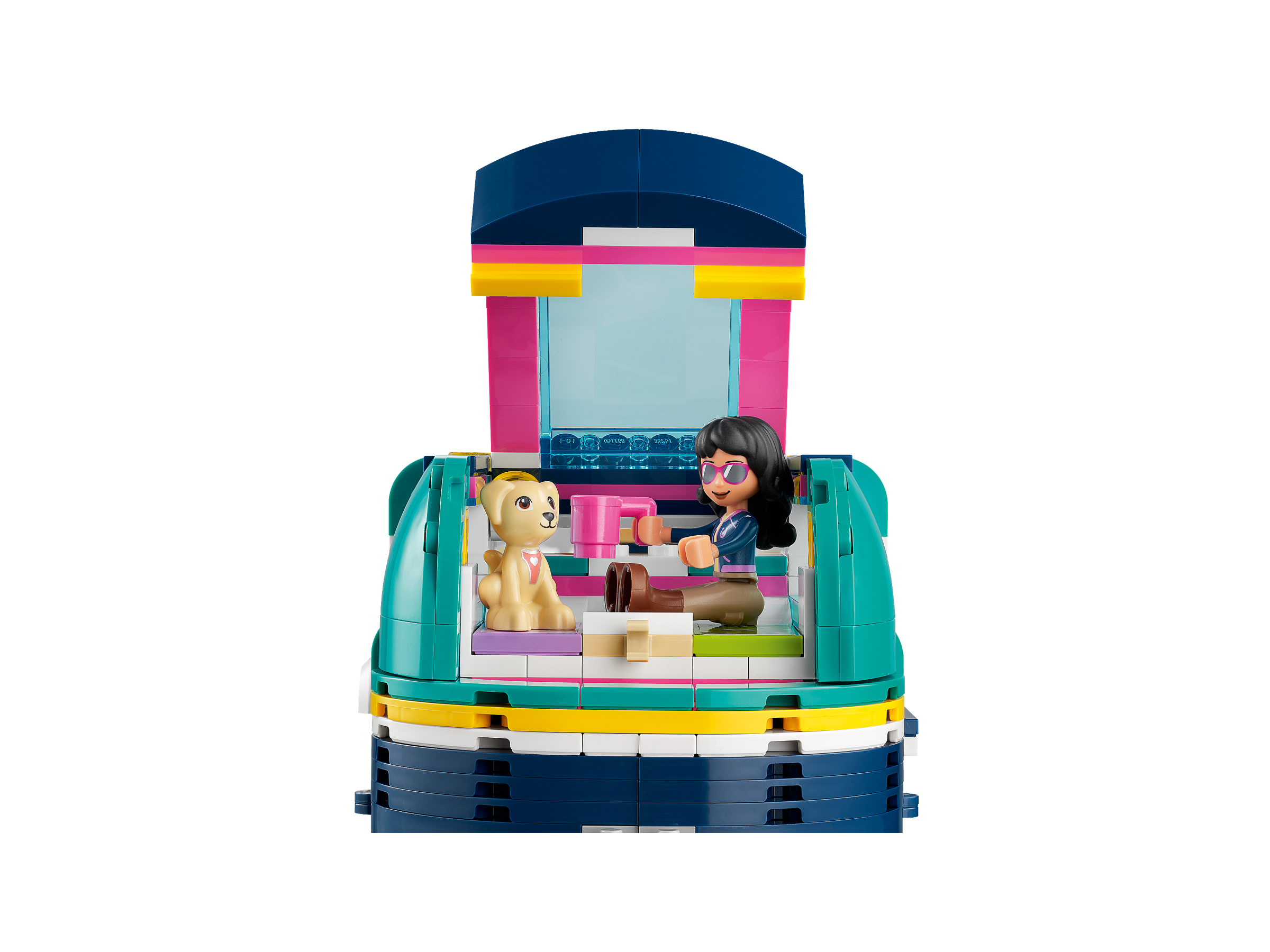 LEGO Friends Horse Show Trailer 41722, juguete de caballo para