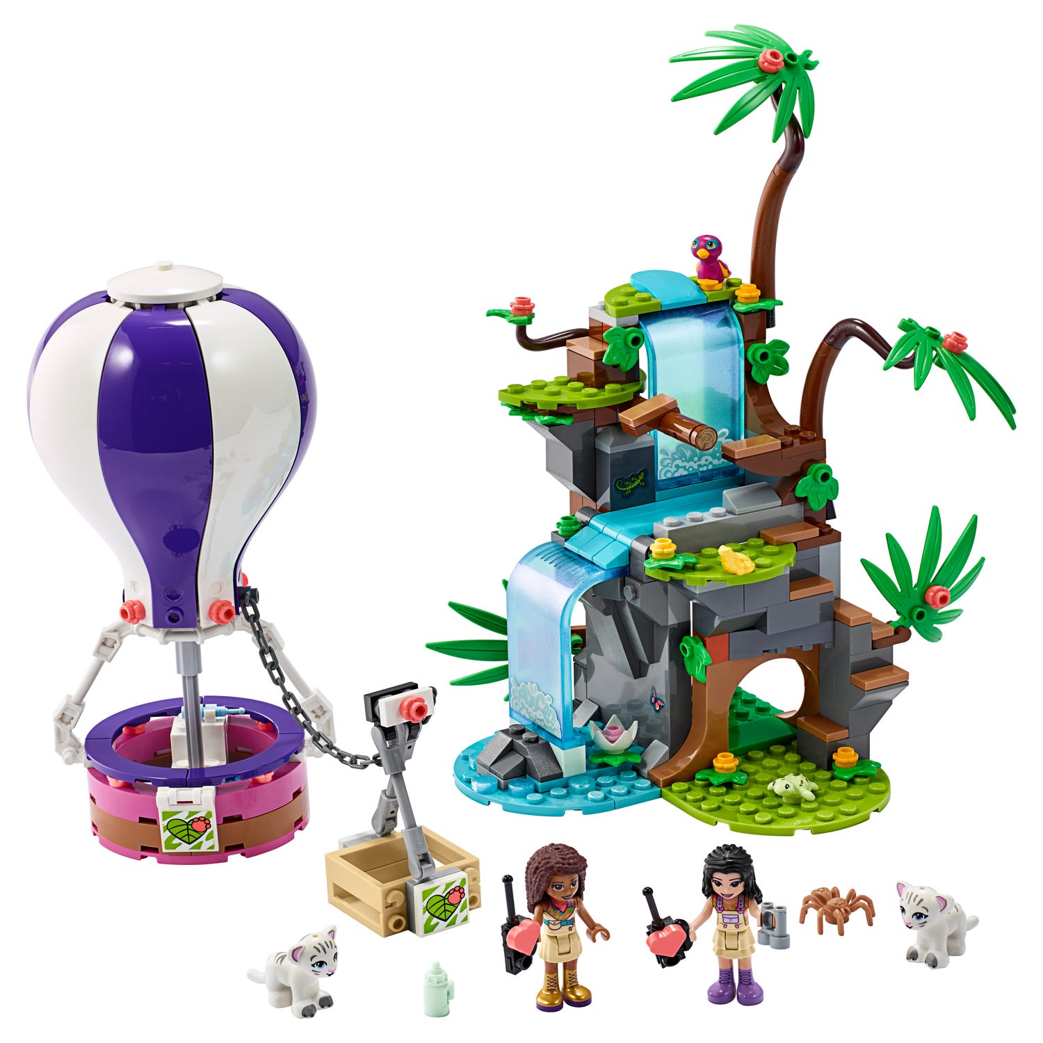 Tiger Hot Air Balloon Jungle Rescue 41423 | Friends | Buy online at the Official LEGOÂ® Shop US