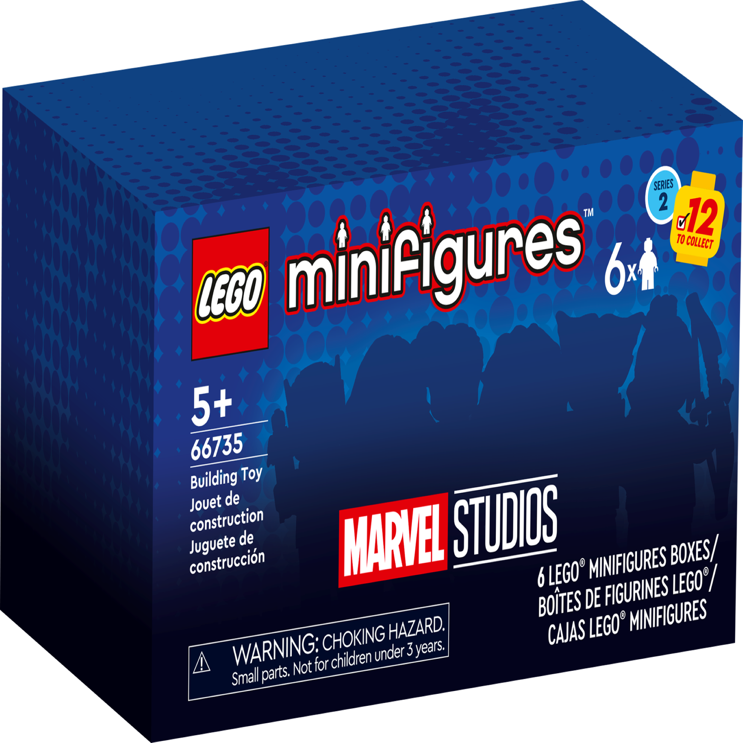 LEGO Minifigures Marvel Series 2 (6 Pack) 66735 by LEGO Systems Inc