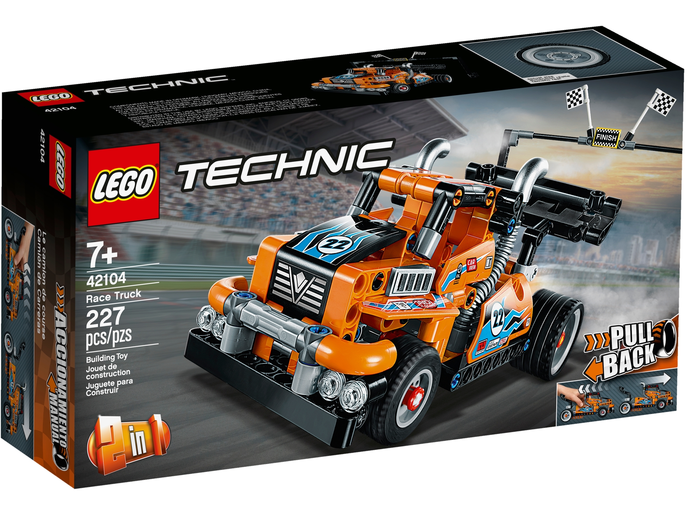 lego technic racing truck