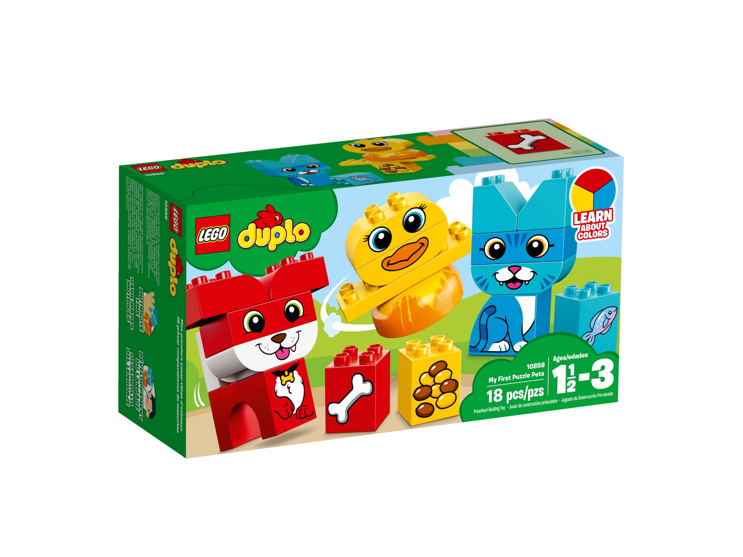 My First Puzzle Pets 10858 | DUPLO® | Buy online at the Official 