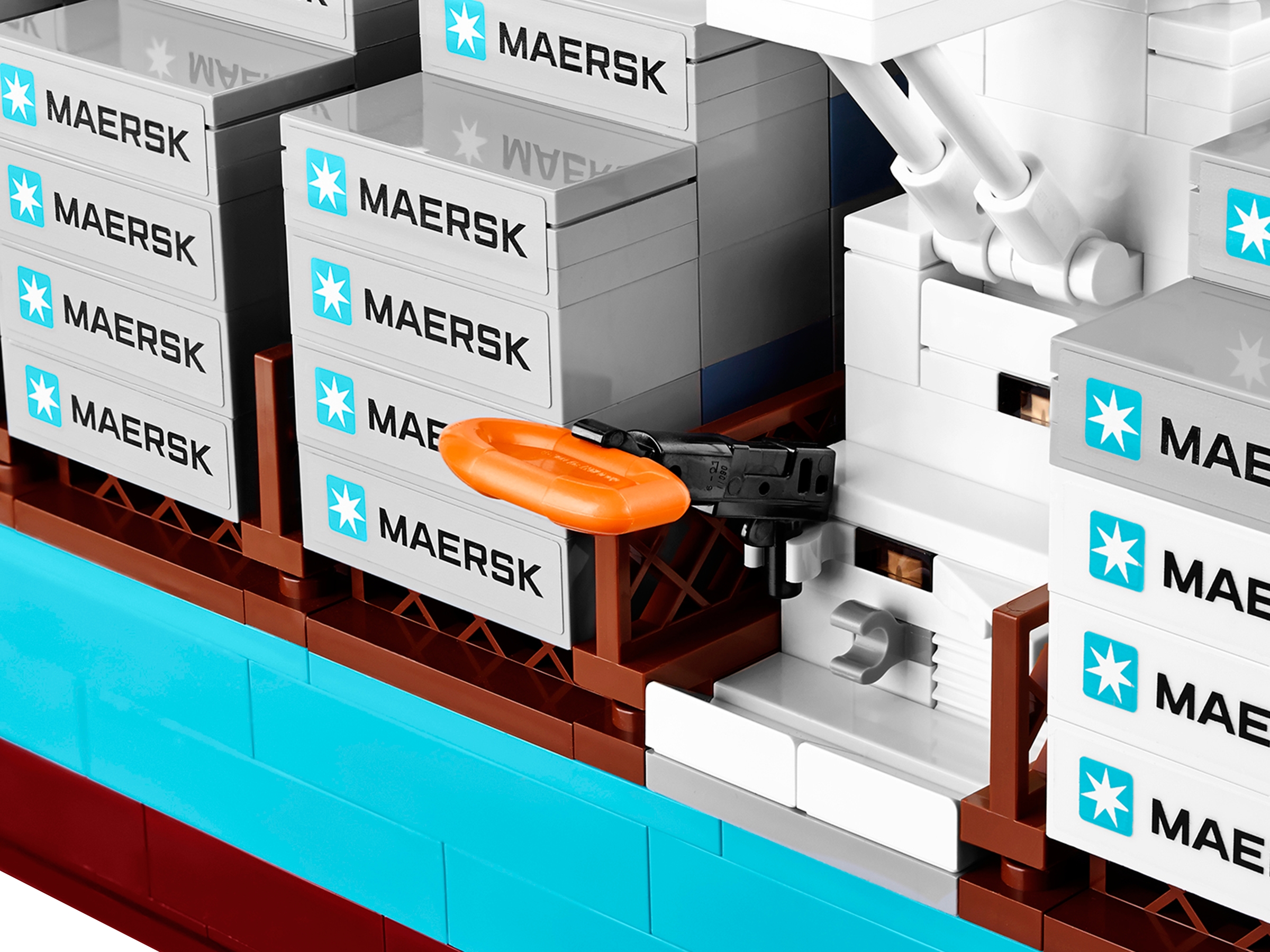 maersk container ship lego