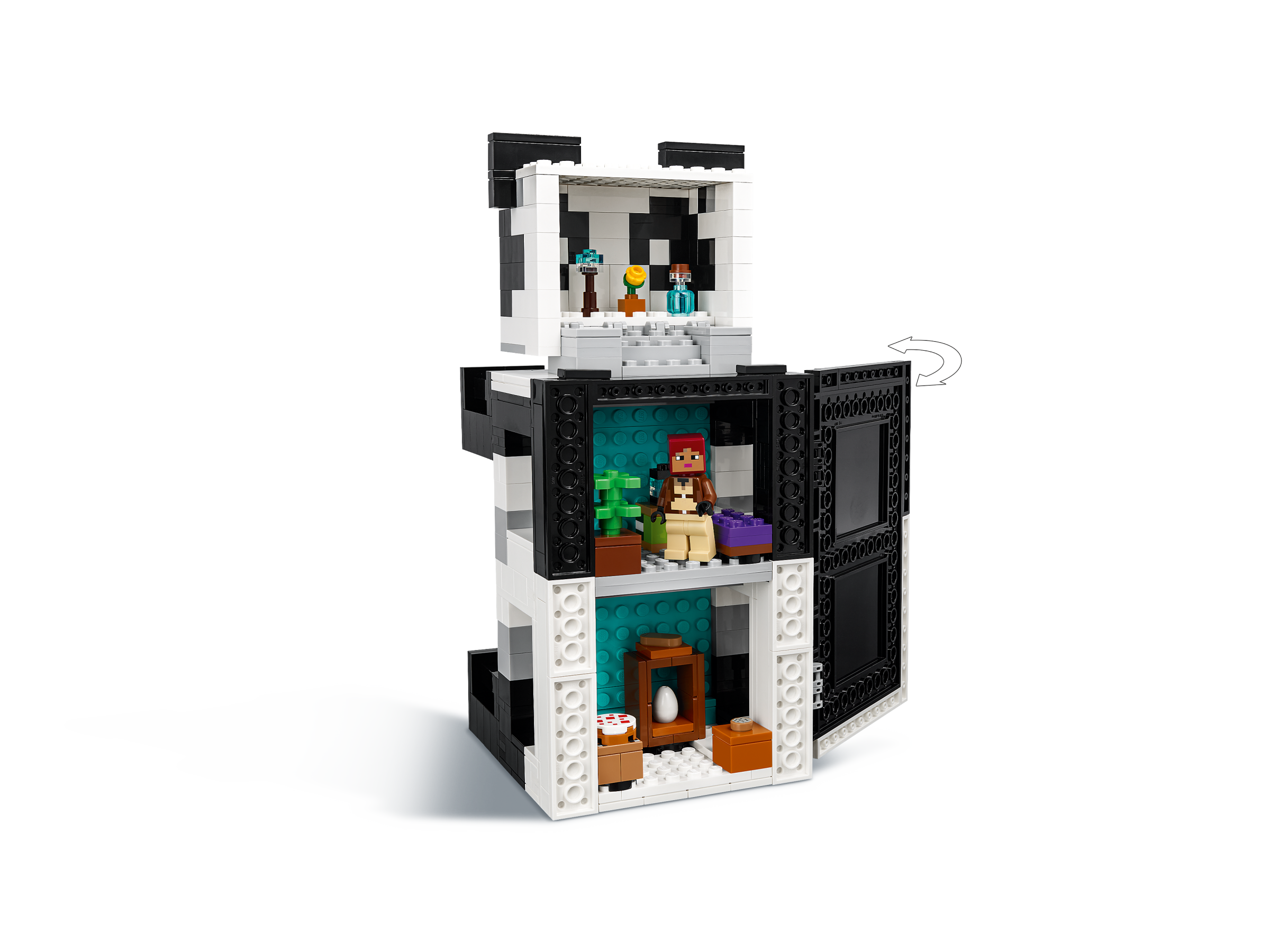 LEGO 21245 The Panda Haven - LEGO Minecraft - BricksDirect Condition New.
