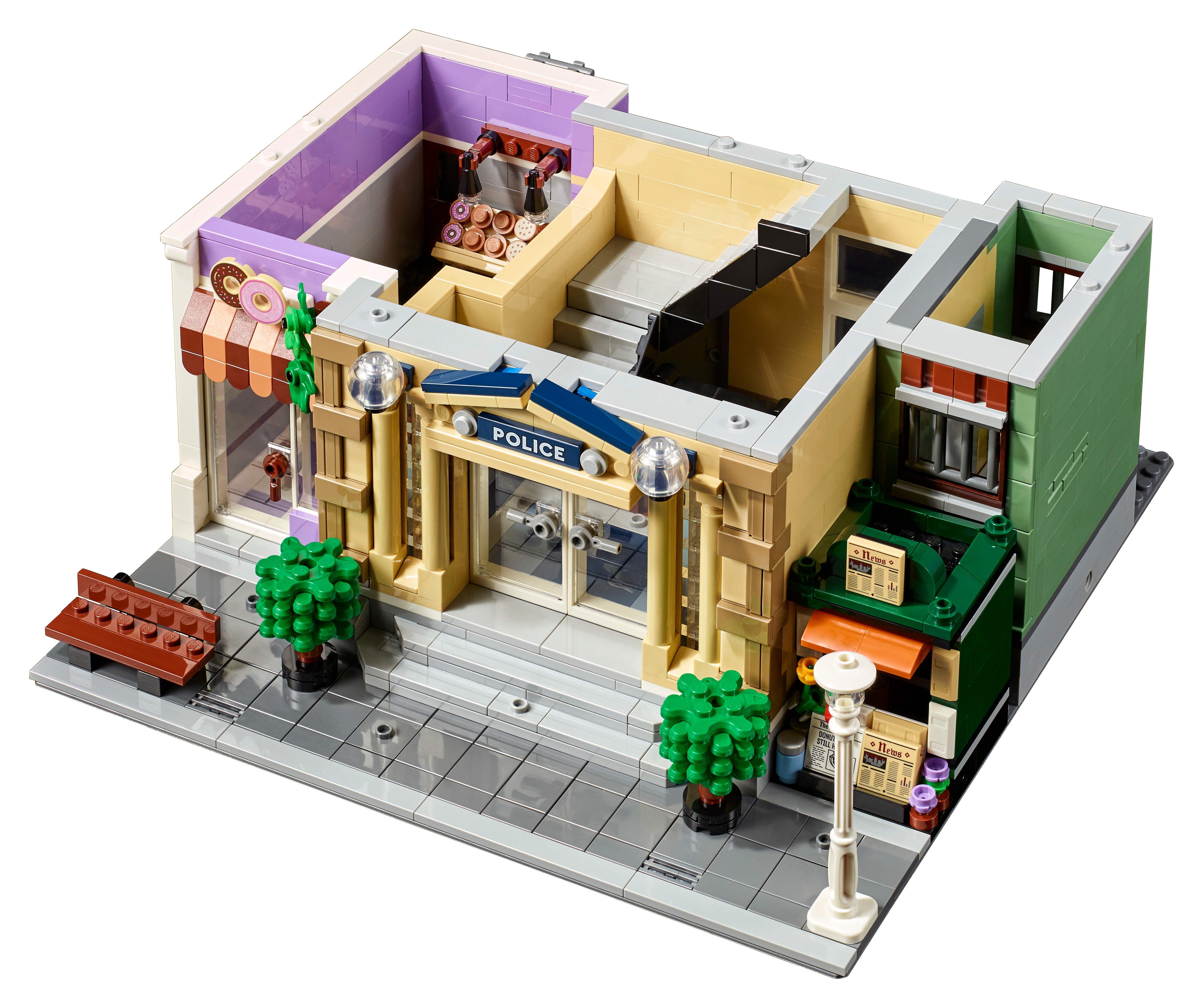 Police Station 10278 | LEGO® Icons | Buy online at the Official