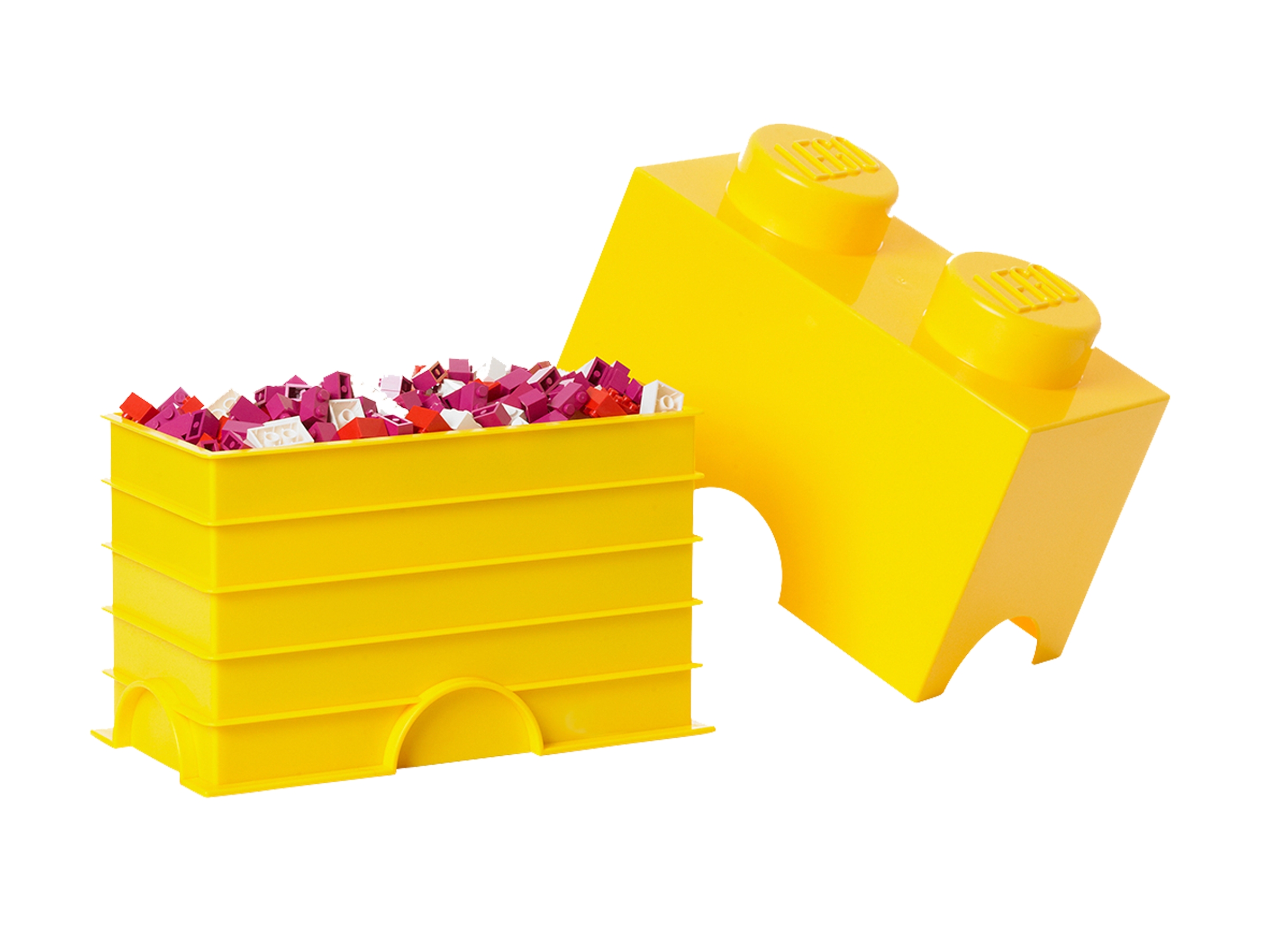 Brique de rangement 4 tenons – jaune 5007128 | Autre | Boutique LEGO®  officielle BE
