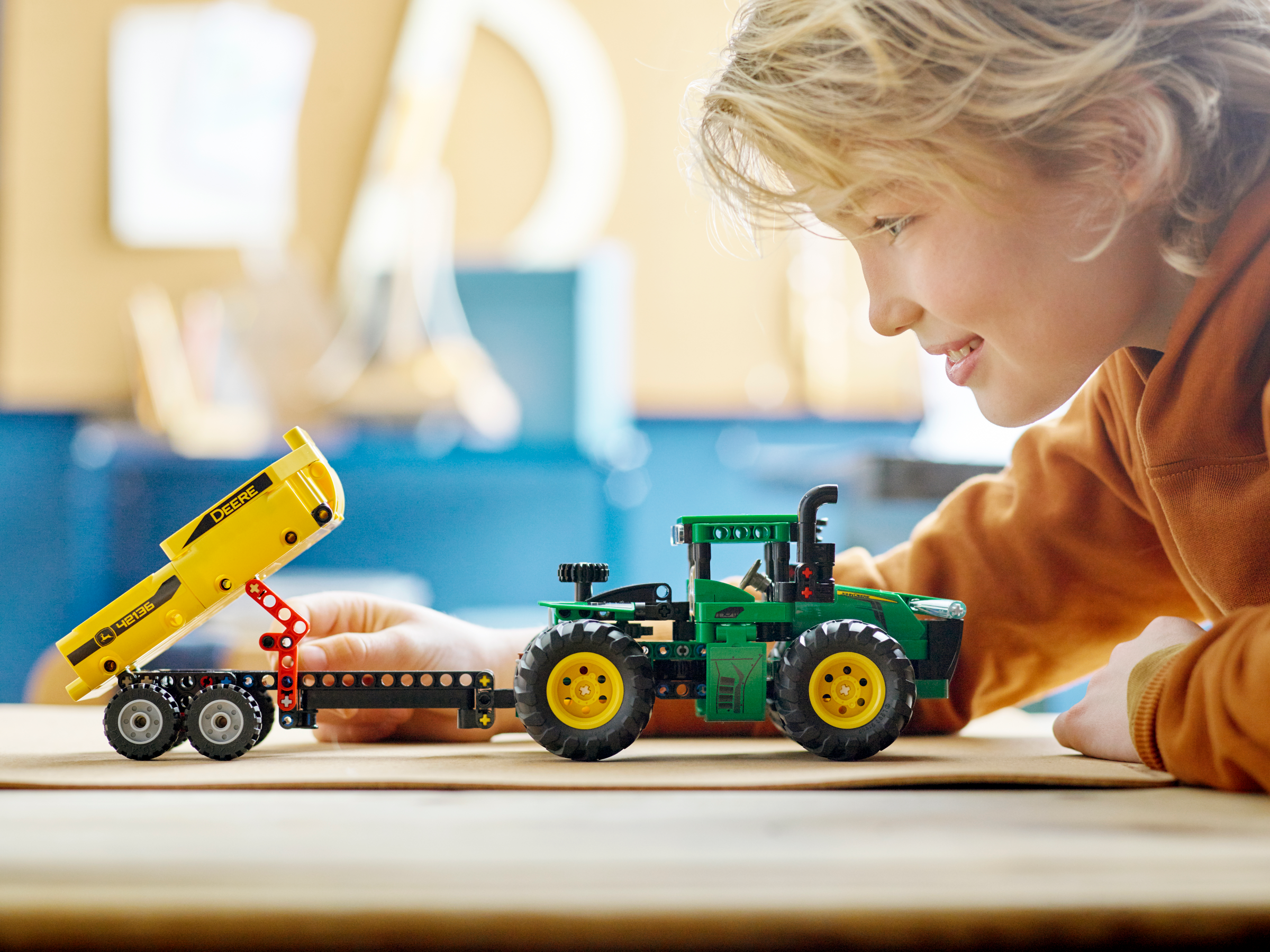 Lego®technic 42136 - tracteur john deere 9620r 4wd