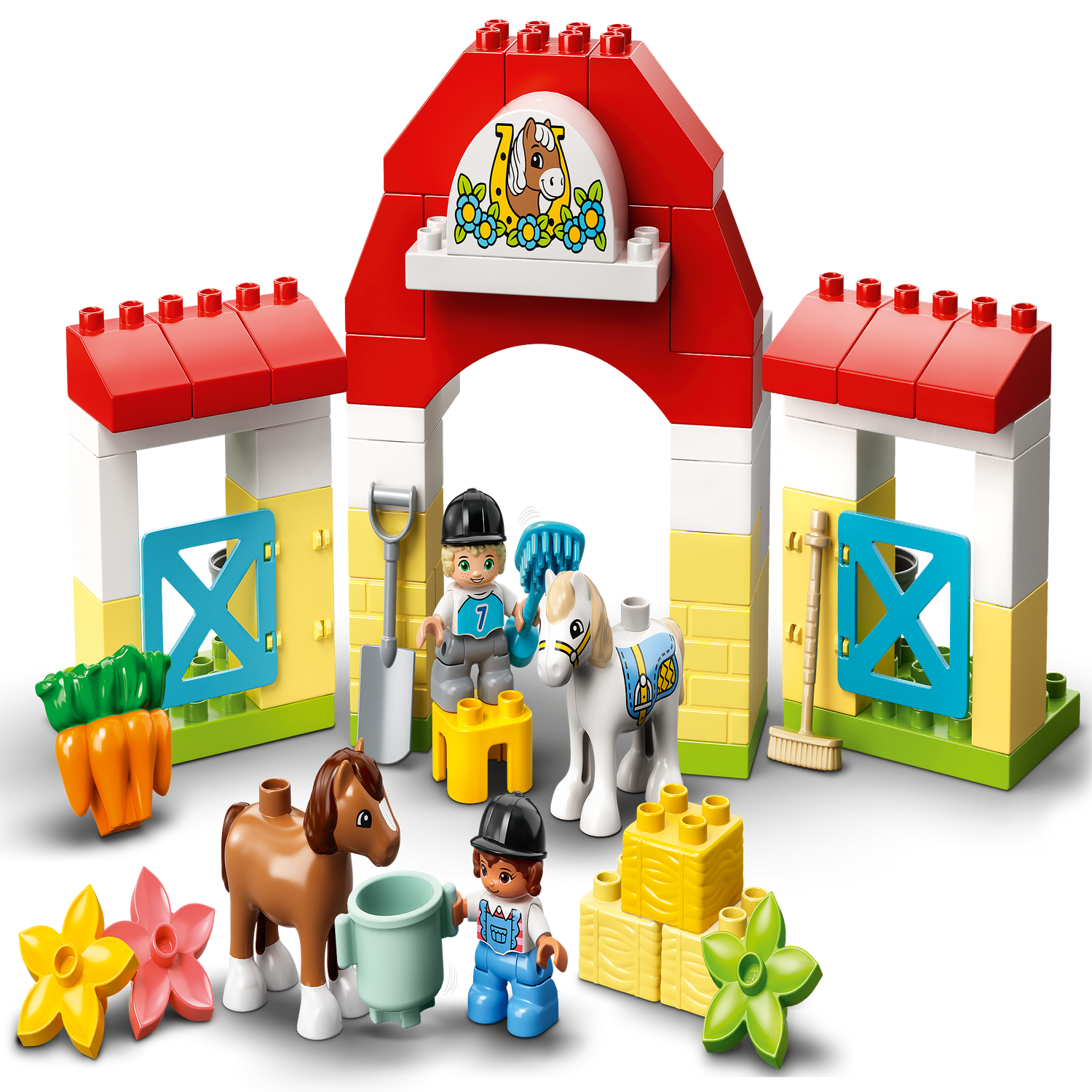 Voortdurende roem kralen Horse Stable and Pony Care 10951 | DUPLO® | Buy online at the Official LEGO®  Shop US