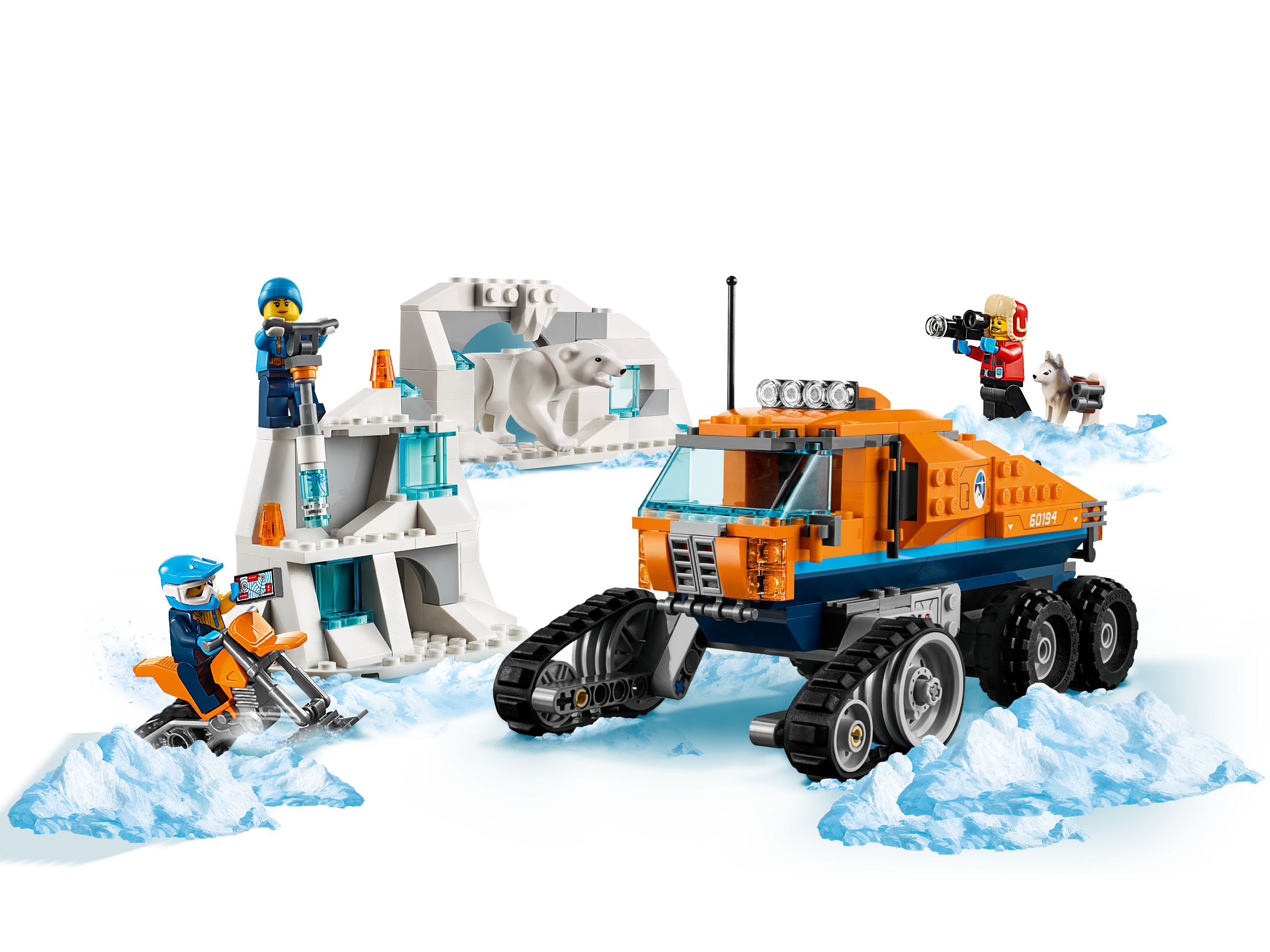 Brutaal Voorzichtig Onvermijdelijk Arctic Scout Truck 60194 | City | Buy online at the Official LEGO® Shop US