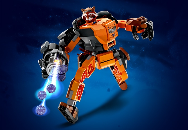 Rocket Mech Armor 76243 | Marvel | Buy online at the Official LEGO® Shop US