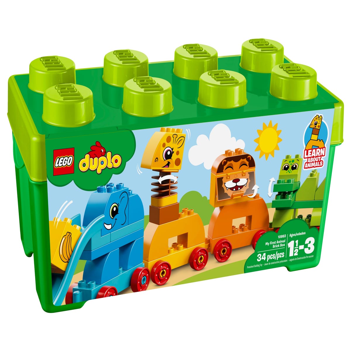 My First Animal Brick Box Duplo Buy Online At The Official Lego Shop Us