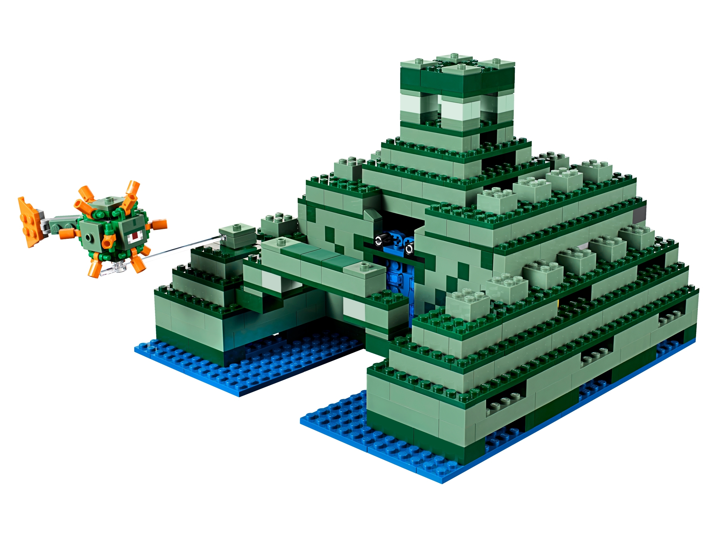 minecraft lego the ocean monument