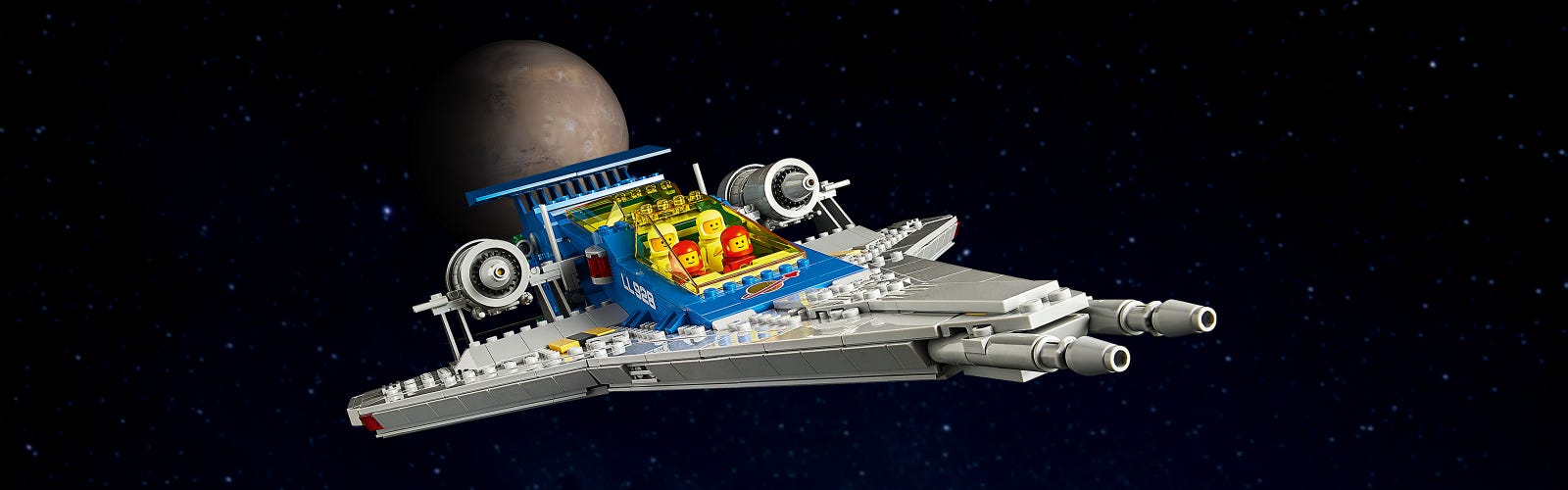 1980s lego spaceship