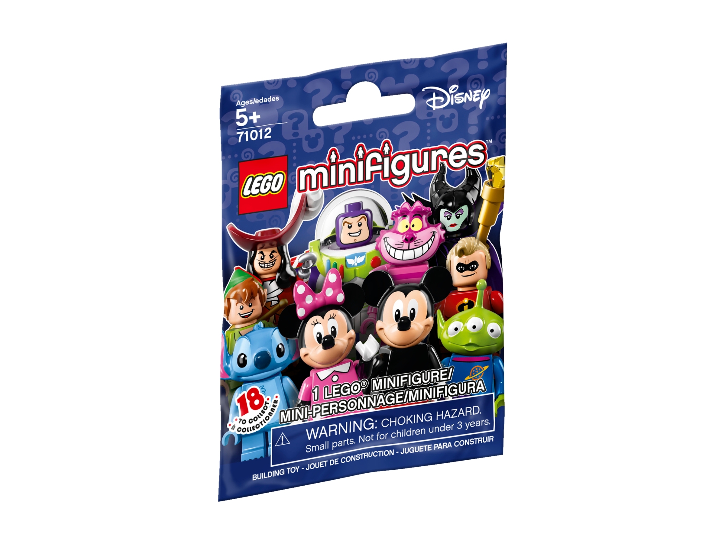 Lego 71012 Collectible Minifigures Disney Series Captain Hook  連底板說明書包裝袋(全新開袋確認), 兒童＆孕婦用品, 嬰兒玩具- Carousell