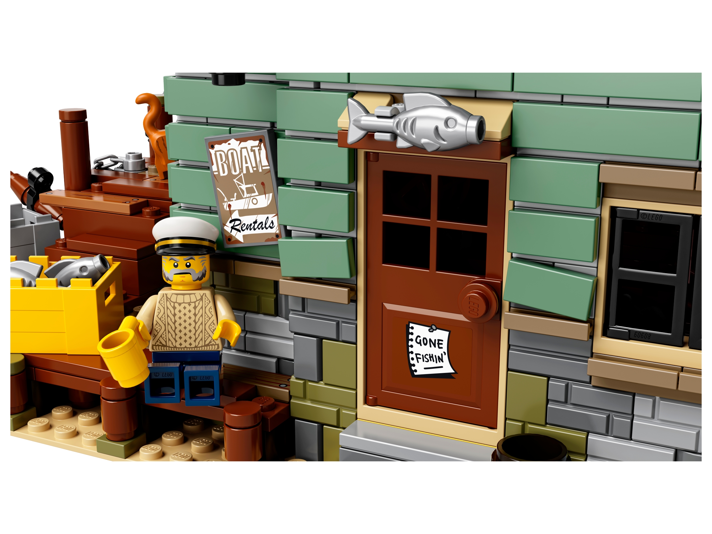 Old Fishing Store 21310 | Ideas | Buy online at the Official LEGO