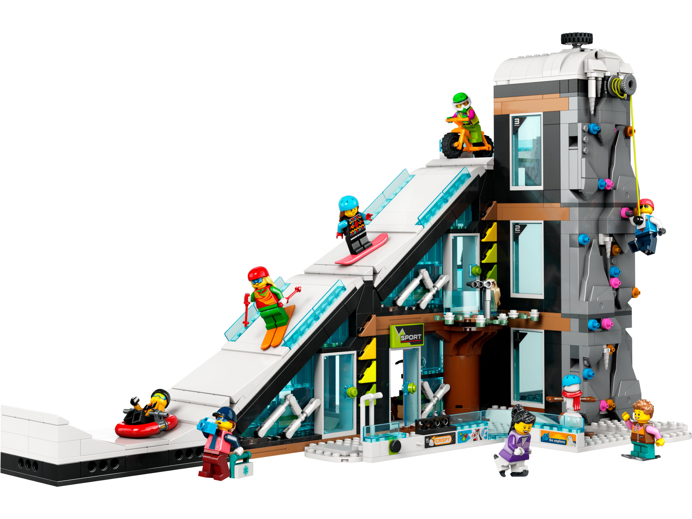 Lego City LV Store Mini Modular Building Unofficial Set - Speed Build 
