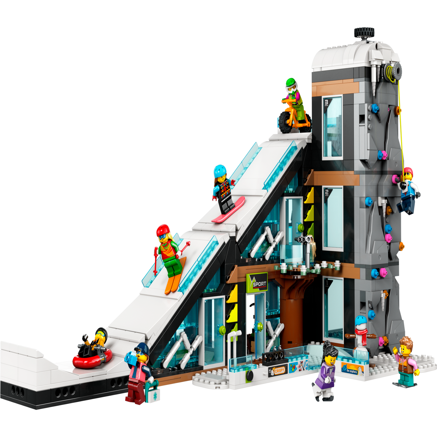 Ski and Climbing Center 60366 | City | Buy online at the Official LEGO ...