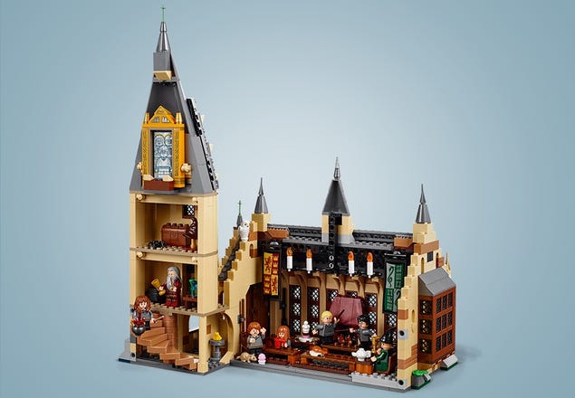  Lego 75954 Harry Potter Hogwarts Great Hall Toy, Wizzarding  World Fan Gift, Building Sets for Kids : Toys & Games