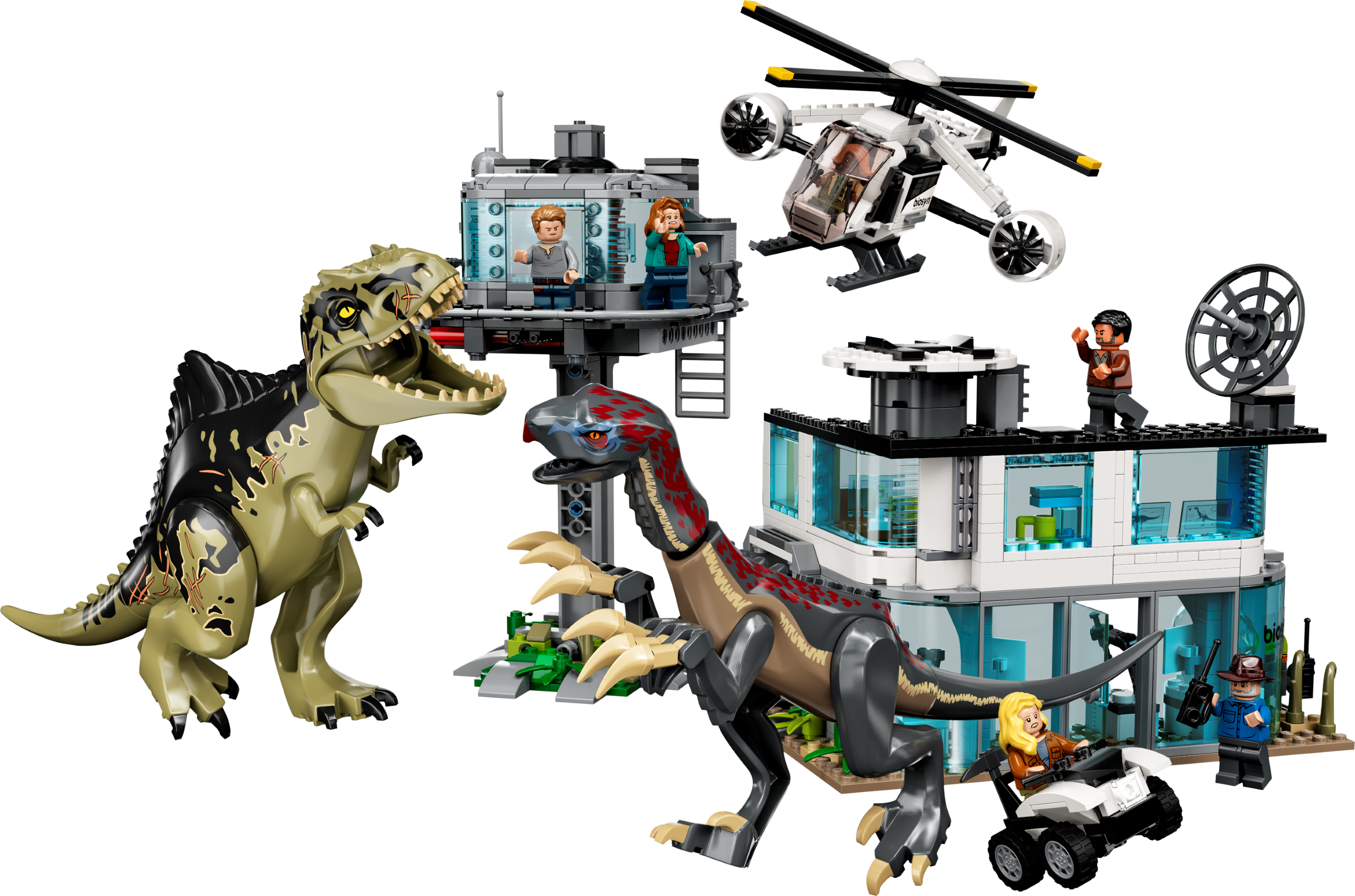 Een evenement gevaarlijk Verdampen Giganotosaurus & Therizinosaurus Attack 76949 | Jurassic World™ | Buy  online at the Official LEGO® Shop US