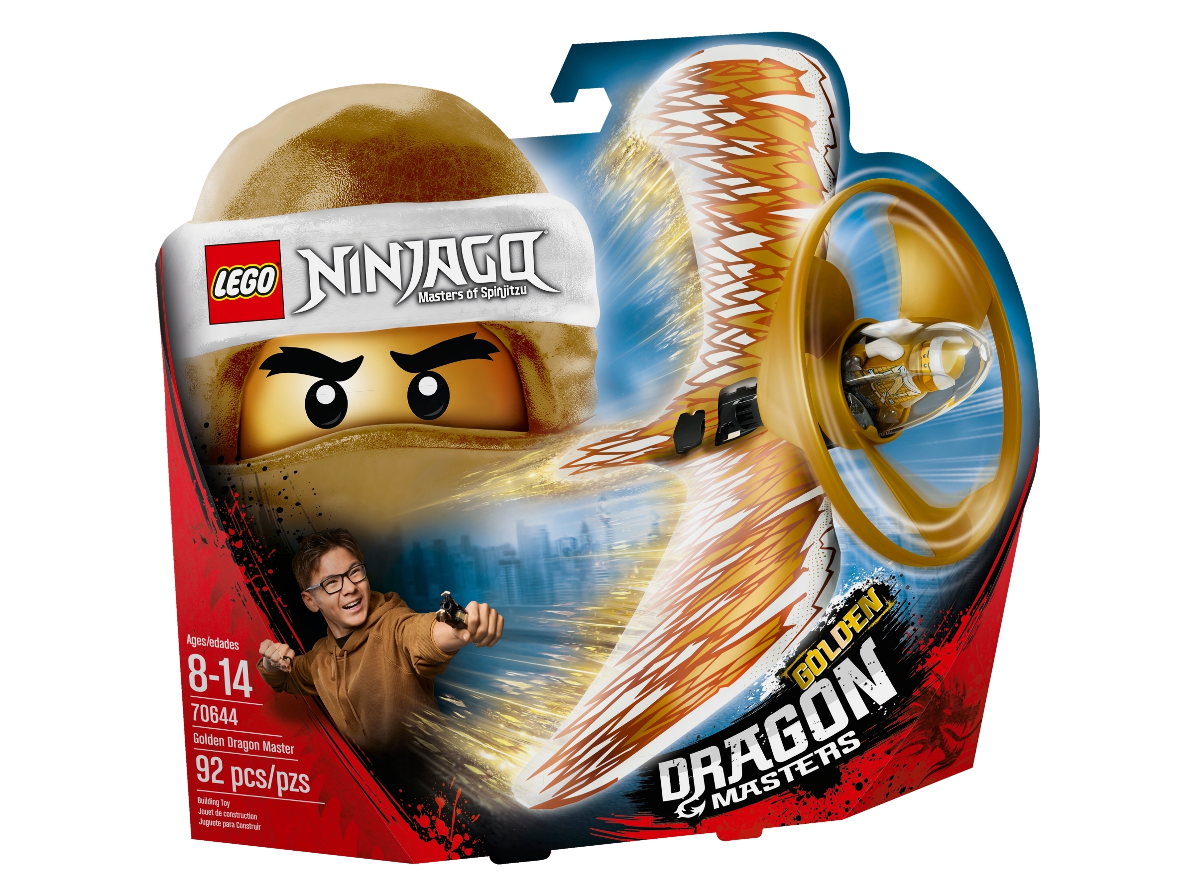 golden dragon master lego