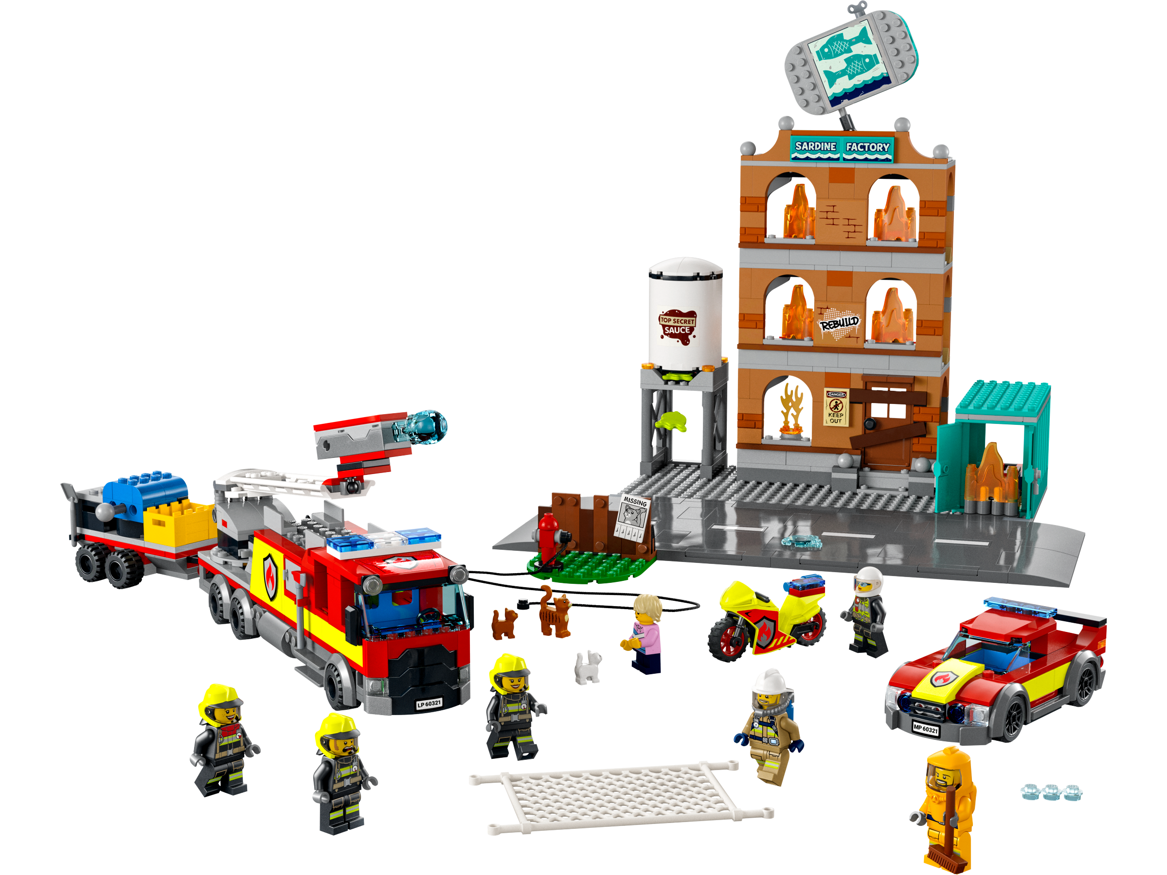 Fire Brigade City | Buy at the LEGO® Shop US