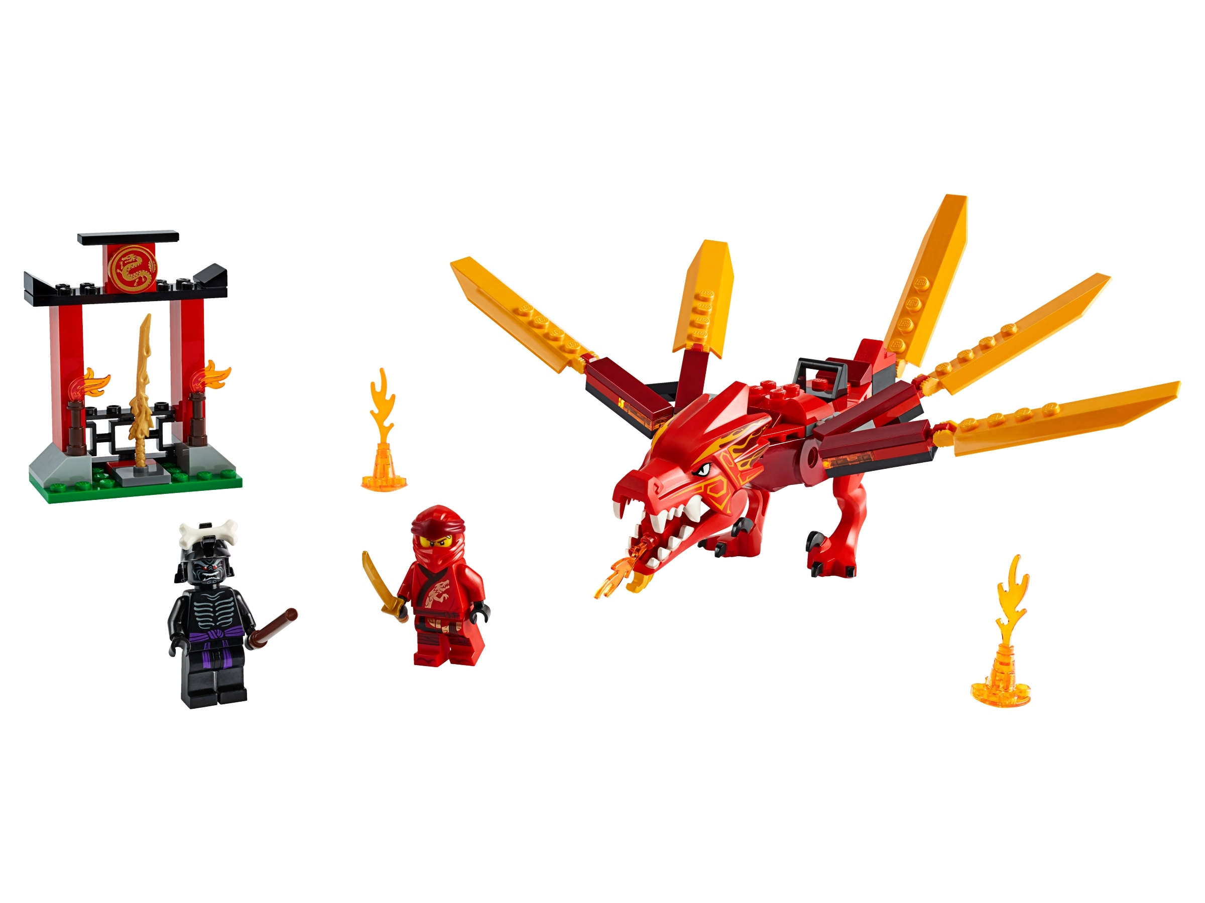 nietig toenemen verkoper Kai's Fire Dragon 71701 | NINJAGO® | Buy online at the Official LEGO® Shop  US