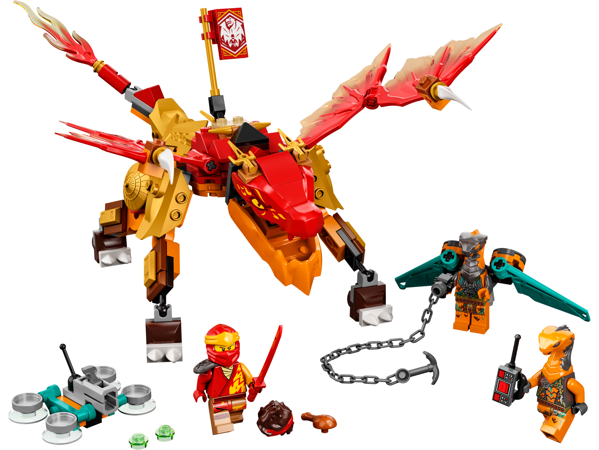 leugenaar Kostuums Oude man Dragon Toys & Figures | Official LEGO® Shop US